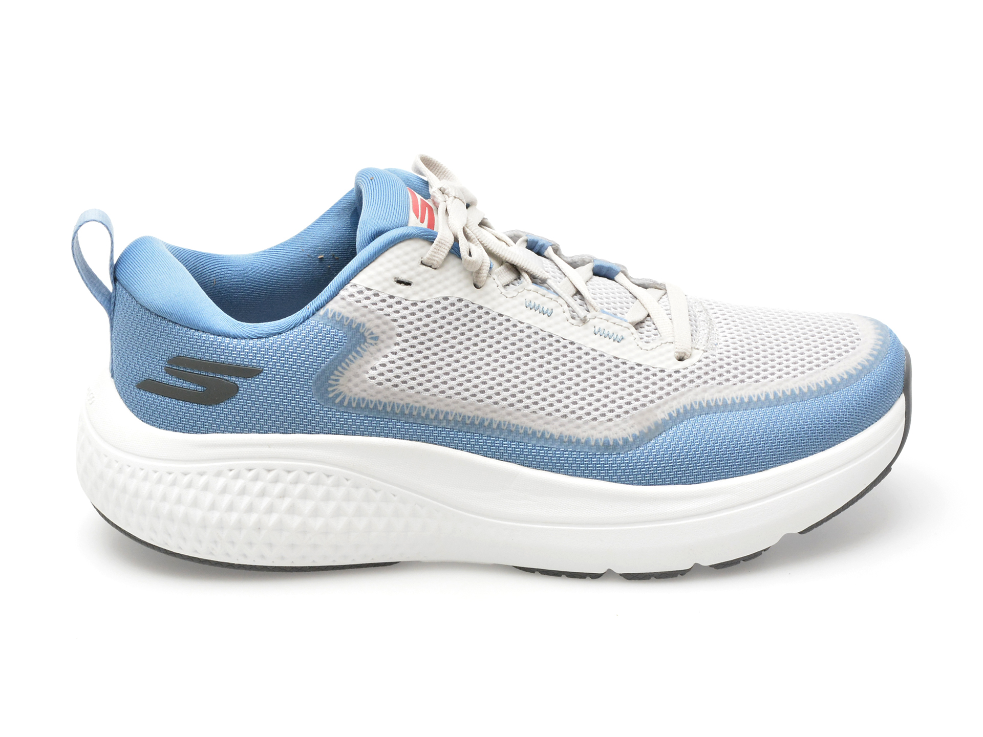 Pantofi sport SKECHERS albastri, GO RUN SUPERSONIC MAX, din material textil