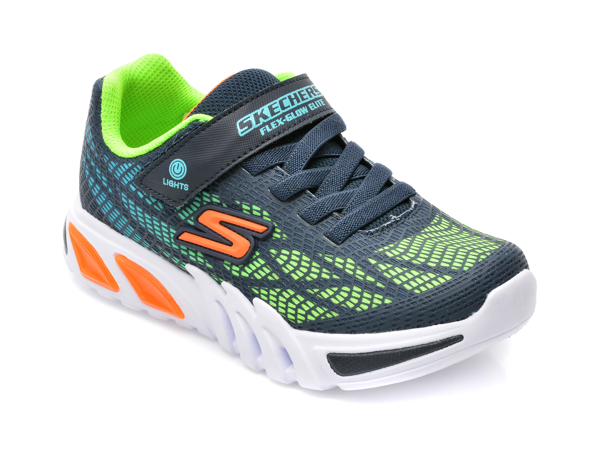 Pantofi sport SKECHERS bleumarin, 400137L, din piele ecologica
