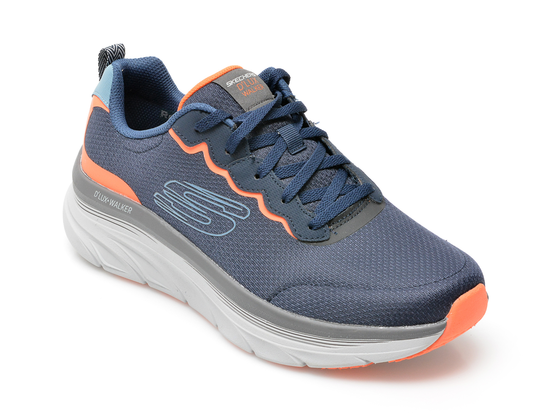 Pantofi sport SKECHERS bleumarin, D LUX WALKER, din material textil 2022 ❤️ Pret Super tezyo.ro imagine noua 2022
