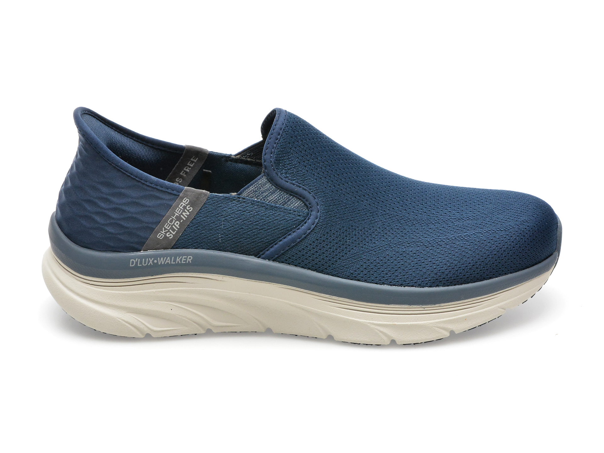 Pantofi sport SKECHERS bleumarin, D LUX WALKER, din material textil
