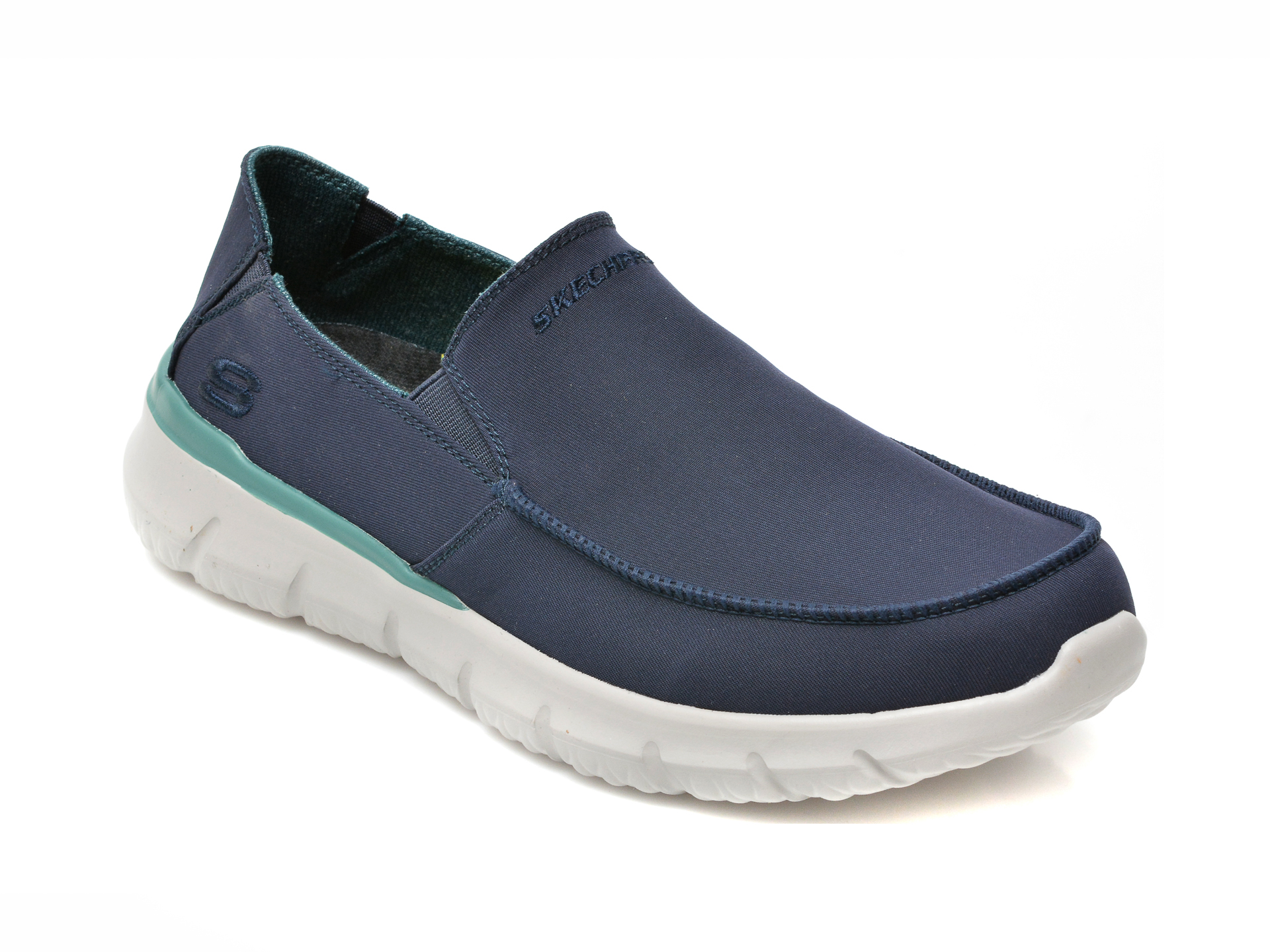 Pantofi sport SKECHERS bleumarin, DEL RETTO, din material textil Skechers