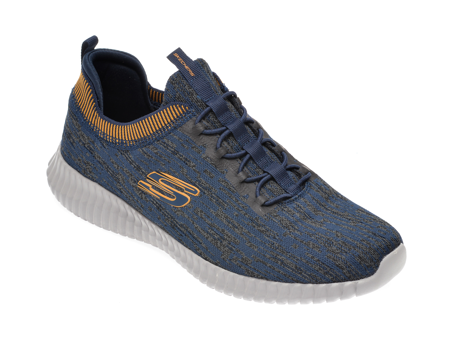 Pantofi sport SKECHERS bleumarin, Elite Flex Hartnell, din material textil