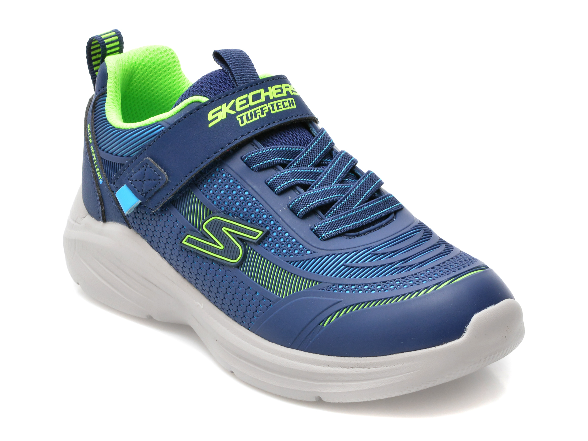 Pantofi sport SKECHERS bleumarin, HYPER-BLITZ, din piele ecologica Skechers