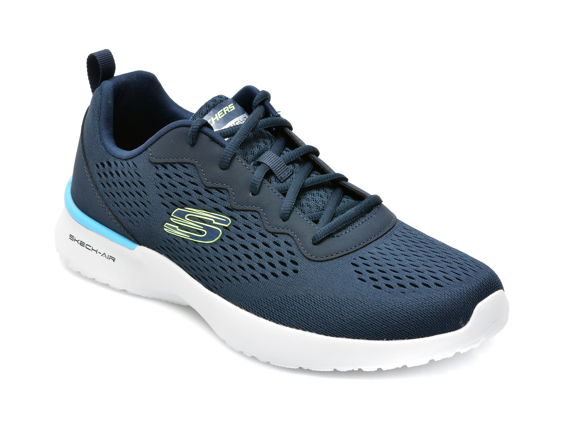 Pantofi sport SKECHERS bleumarin, SKECH-AIR DYNAMIGHT, din material textil Skechers
