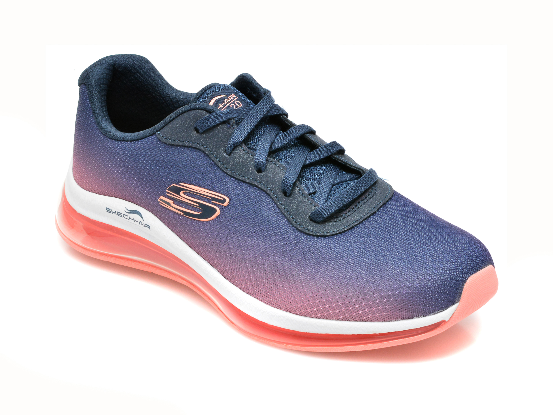 Pantofi sport SKECHERS bleumarin, SKECH-AIR ELEMENT 2.0, din material textil Skechers imagine noua