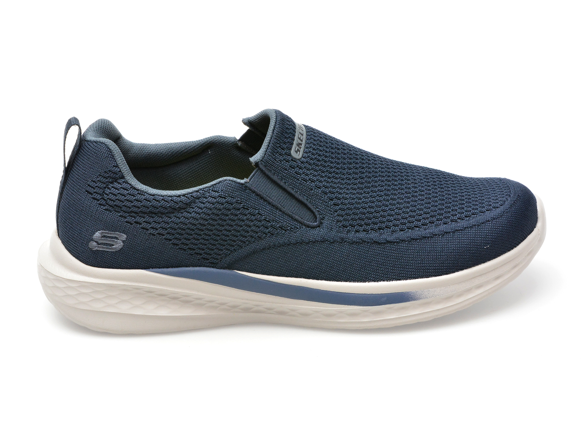 Pantofi sport SKECHERS bleumarin, SLADE, din material textil