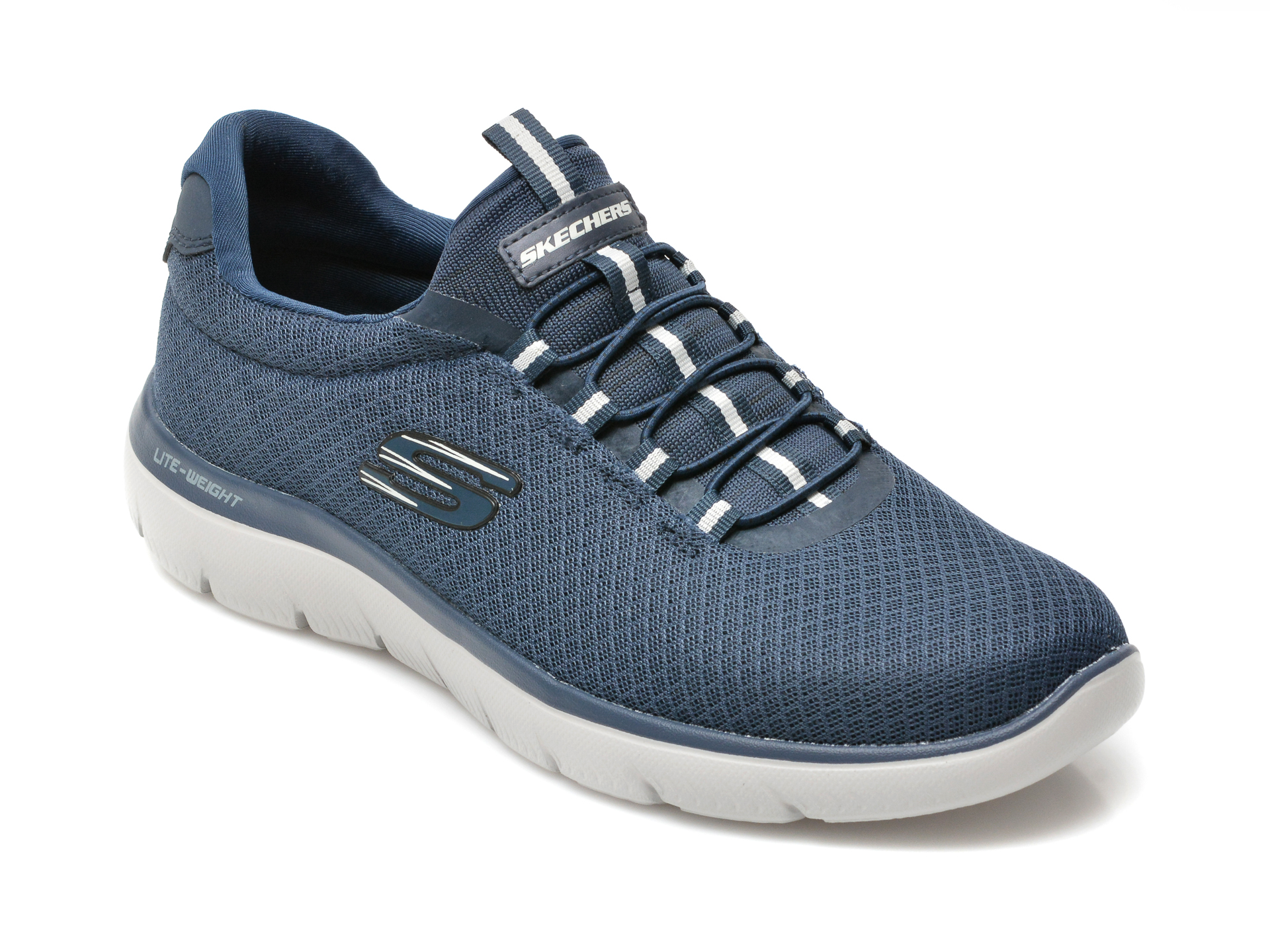 Pantofi sport SKECHERS bleumarin, SUMMITS, din material textil Skechers