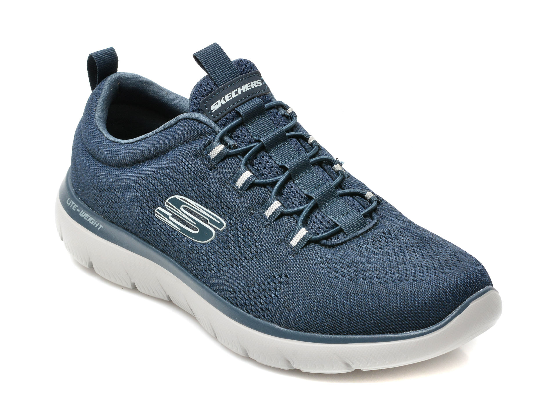 Pantofi sport SKECHERS bleumarin, SUMMITS, din material textil 2022 ❤️ Pret Super tezyo.ro imagine noua 2022