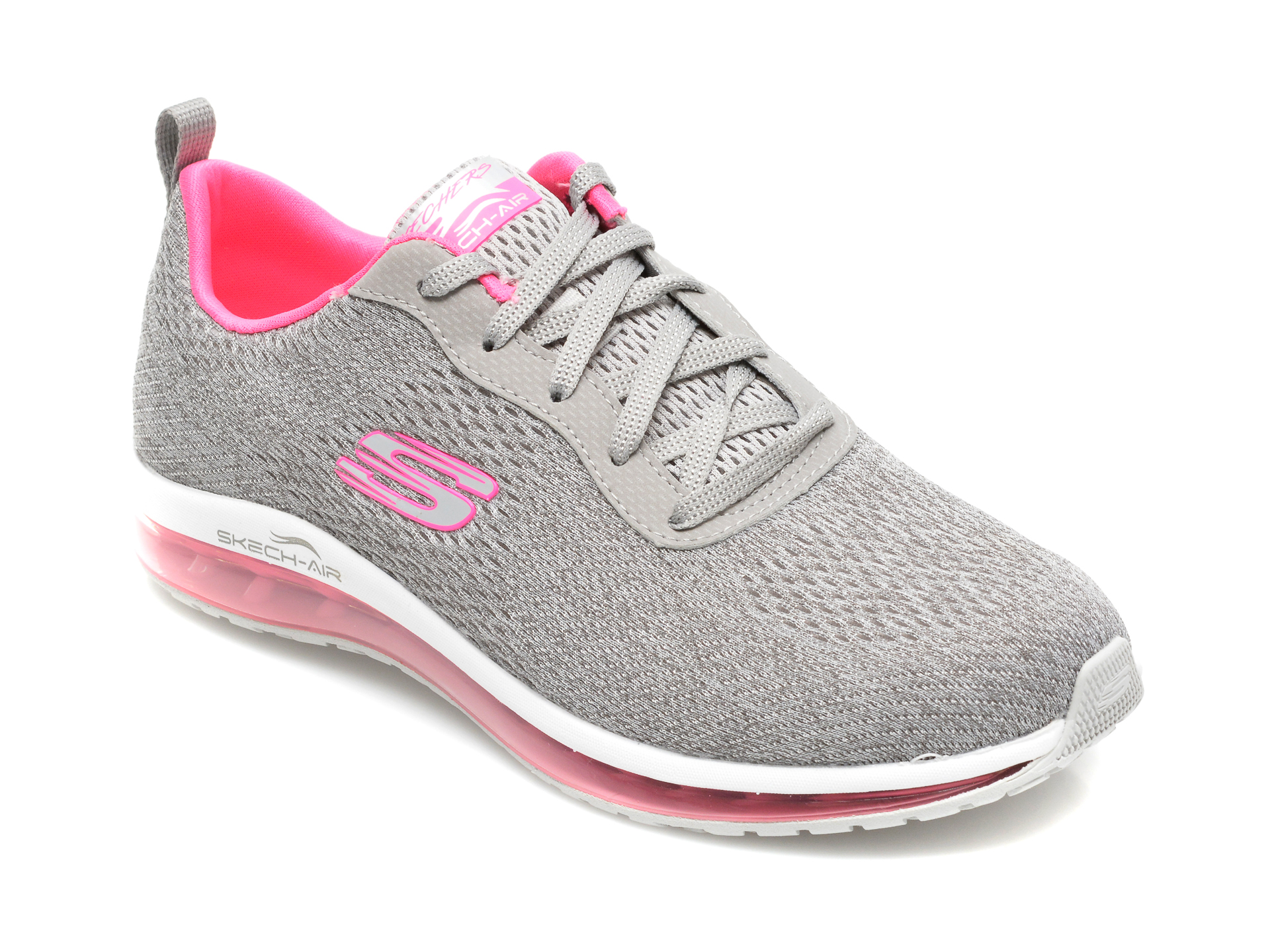 Pantofi sport SKECHERS gri, 12644, din material textil