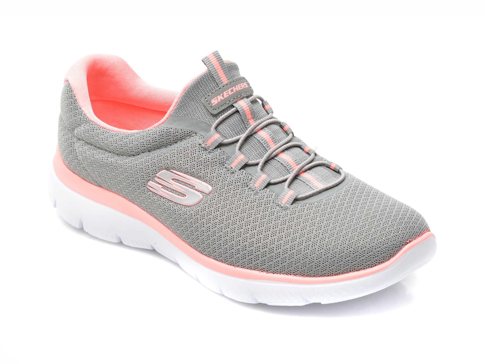 Pantofi sport SKECHERS gri, 12980, din material textil