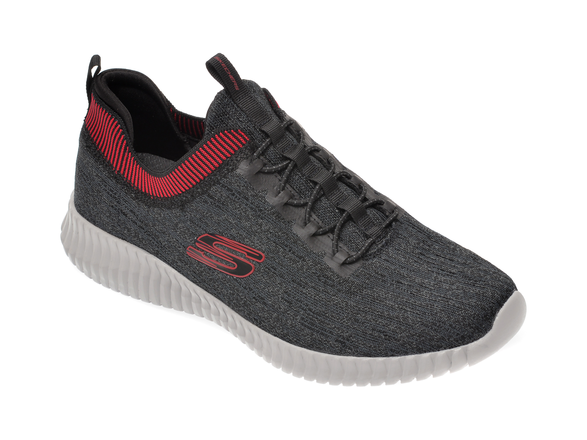 Pantofi sport SKECHERS gri, Elite Flex Hartnell, din material textil
