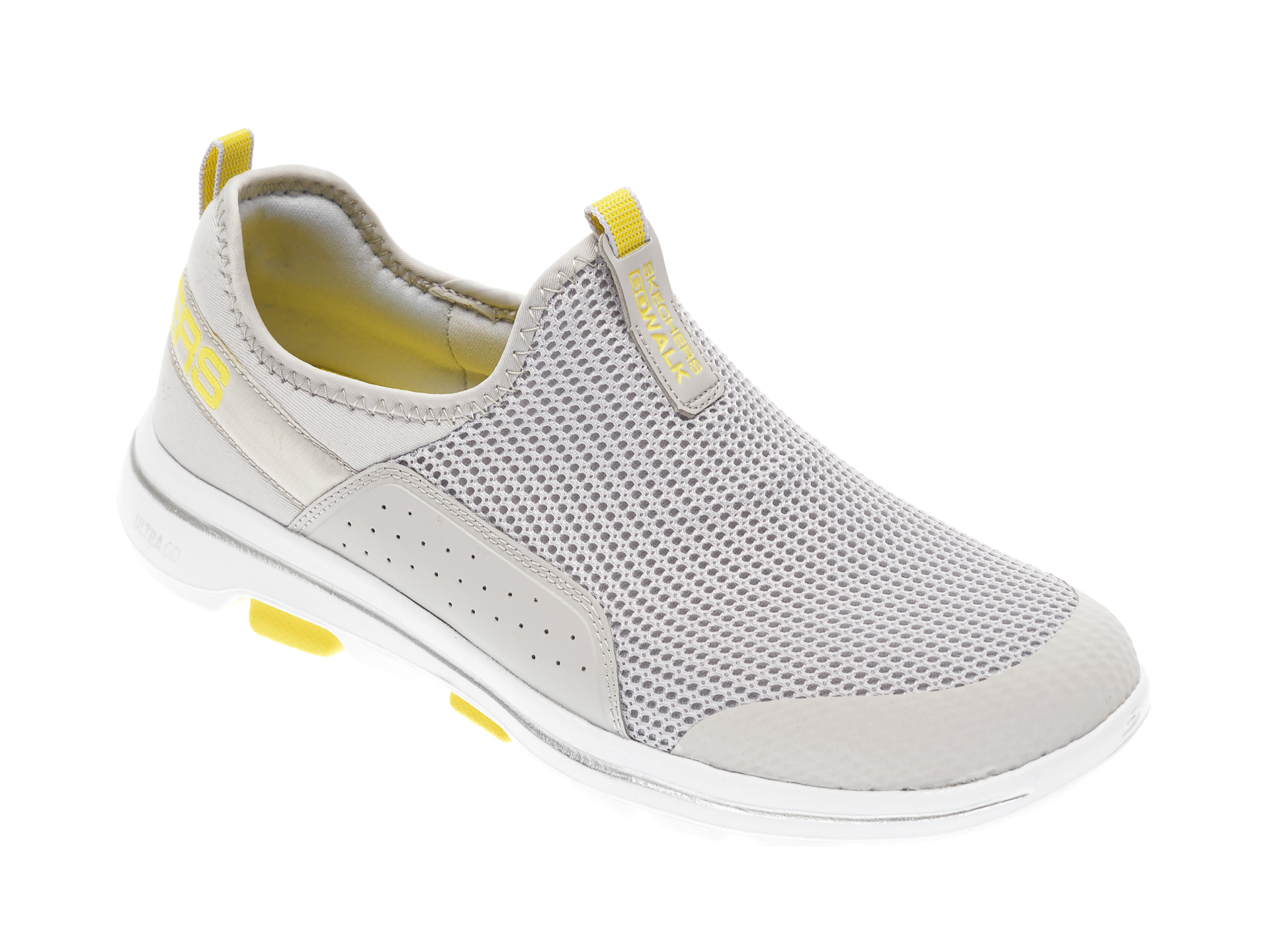 Pantofi sport SKECHERS gri, Go Walk 5, din material textil