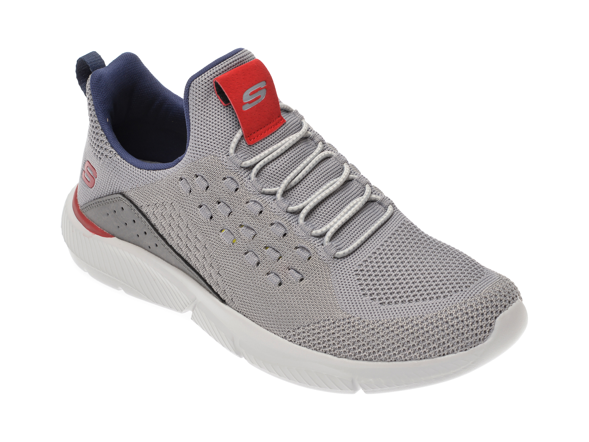 Pantofi sport SKECHERS gri, Ingram Streetway, din material textil