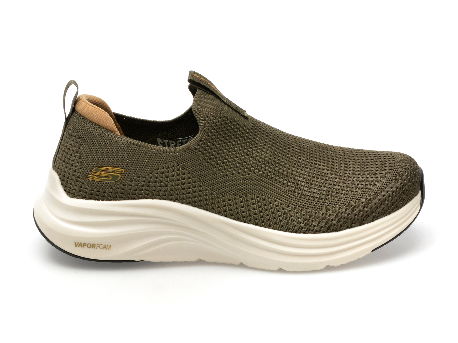 Pantofi Sport Skechers Kaki, Vapor Foam, Din Material Textil