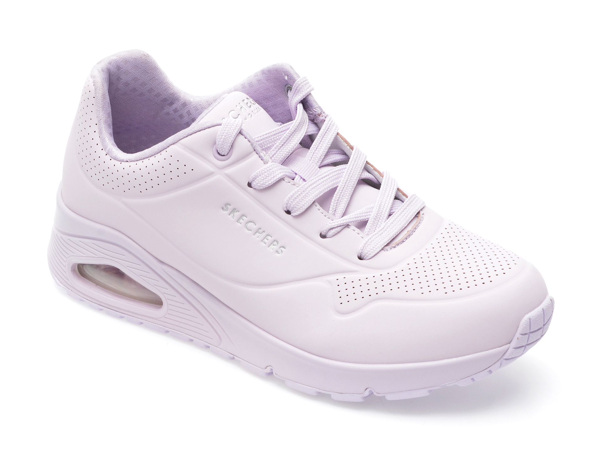 Pantofi sport SKECHERS mov, UNO, din piele ecologica /femei/pantofi imagine noua