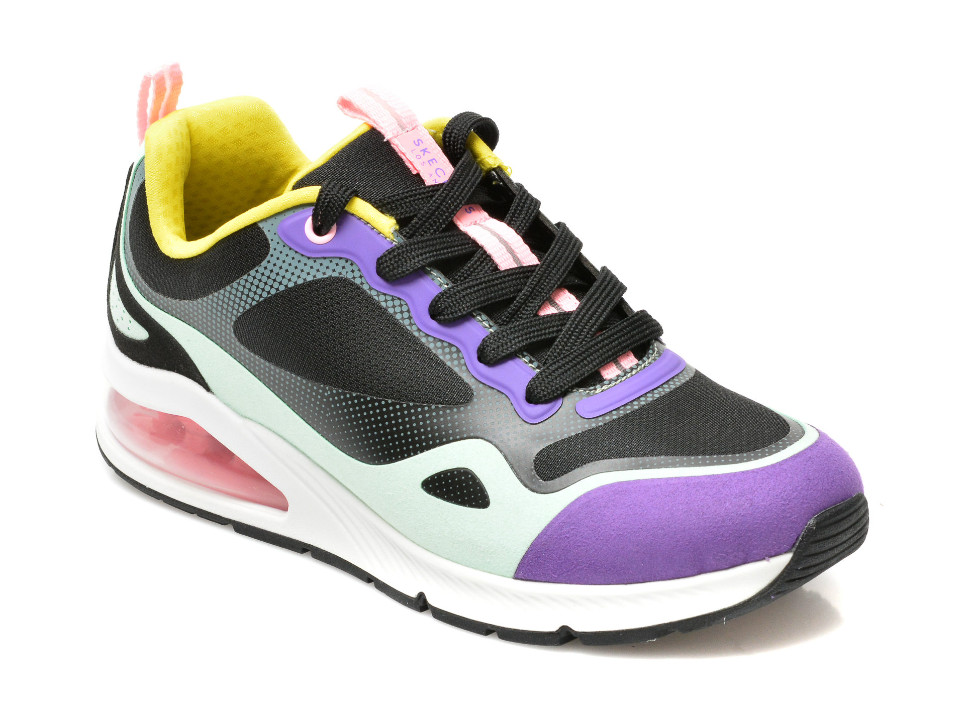 Pantofi sport SKECHERS multicolori, UNO 2, din material textil si piele ecologica Skechers imagine noua