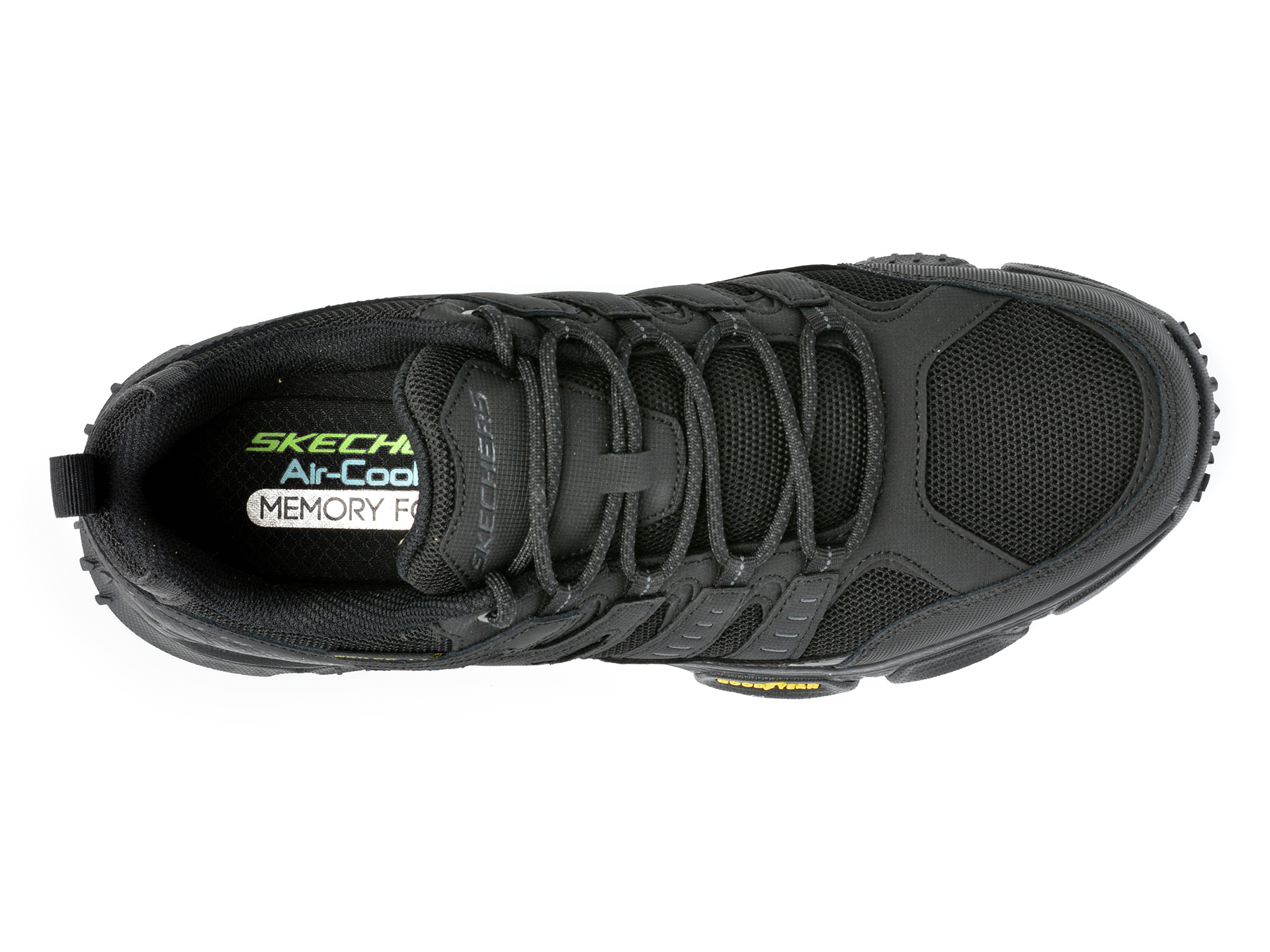 Poze Pantofi sport SKECHERS negri, 237214, din material textil si pvc Tezyo