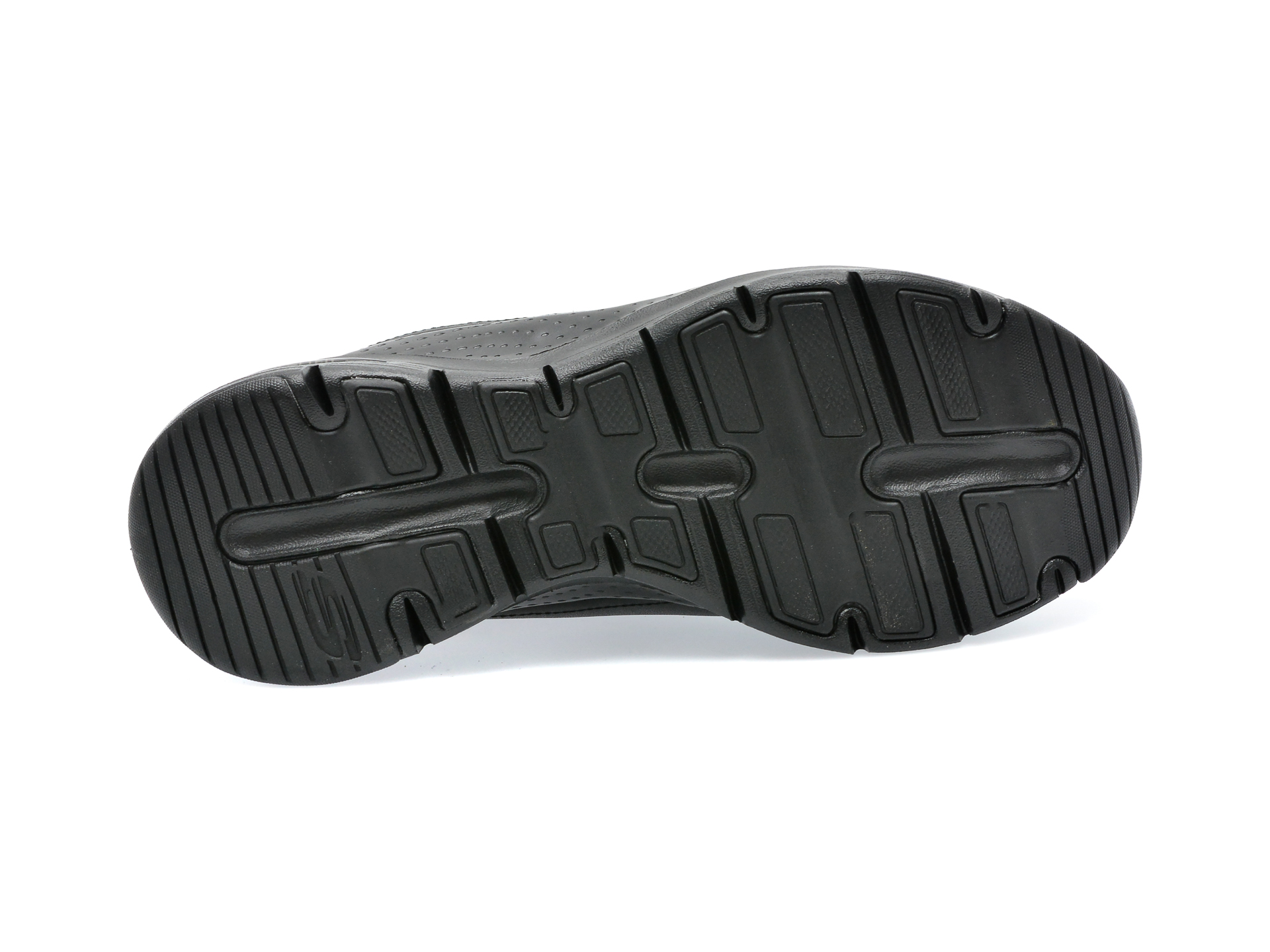 Poze Pantofi sport SKECHERS negri, ARCH FIT, din piele naturala Tezyo