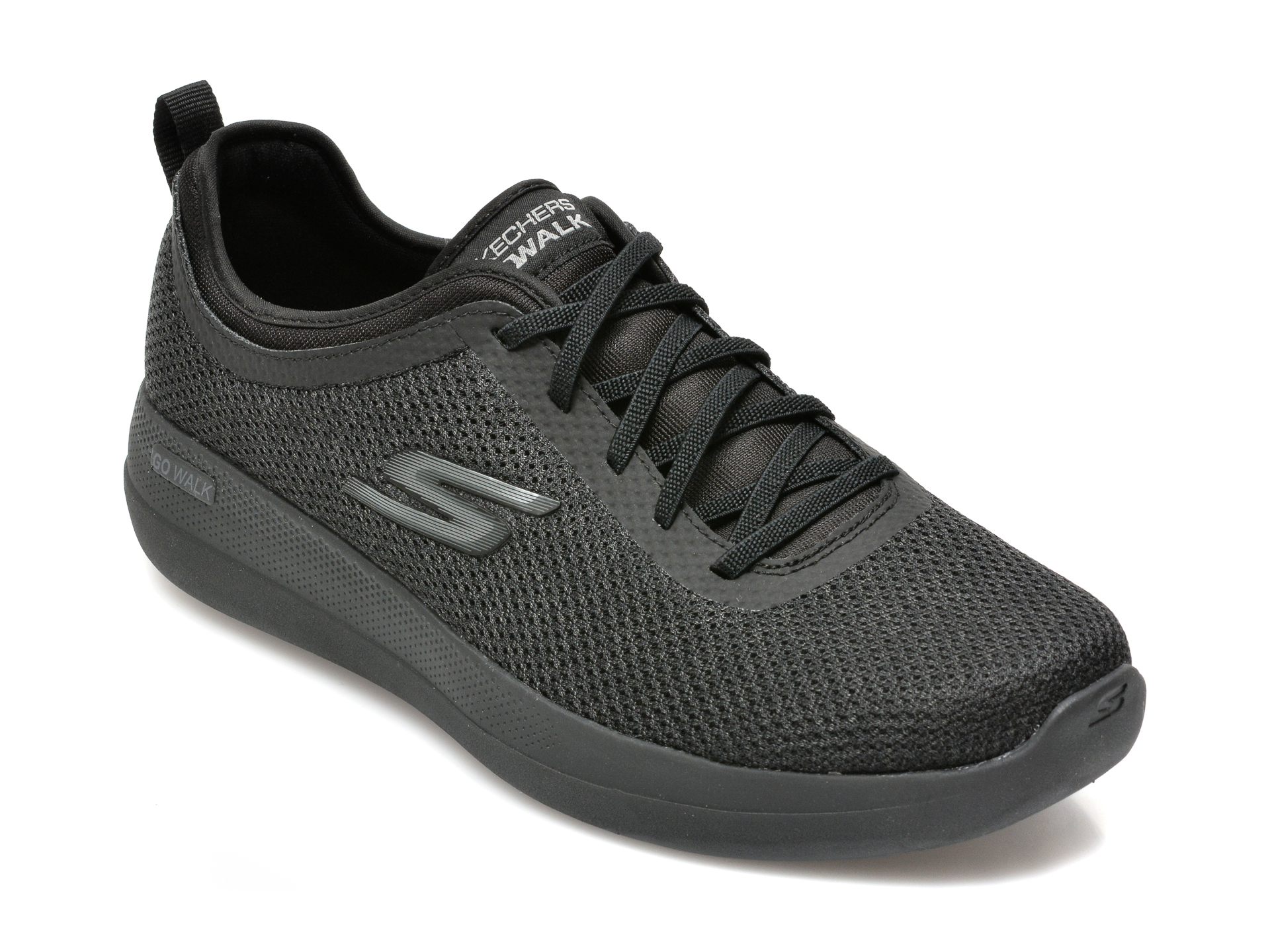 Pantofi sport SKECHERS negri, Go Walk Max Deluxe, din material textil
