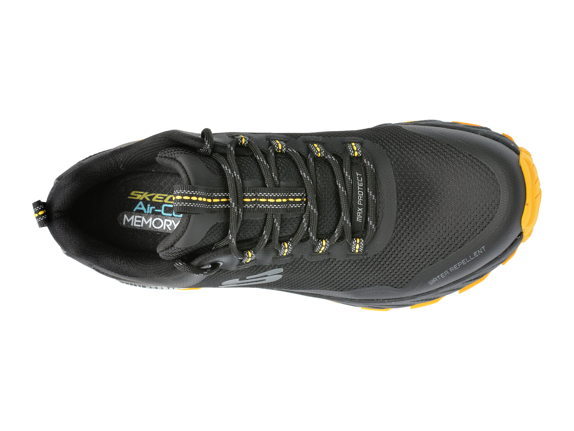 Poze Pantofi sport SKECHERS negri, MAX PROTECT , din material textil Tezyo