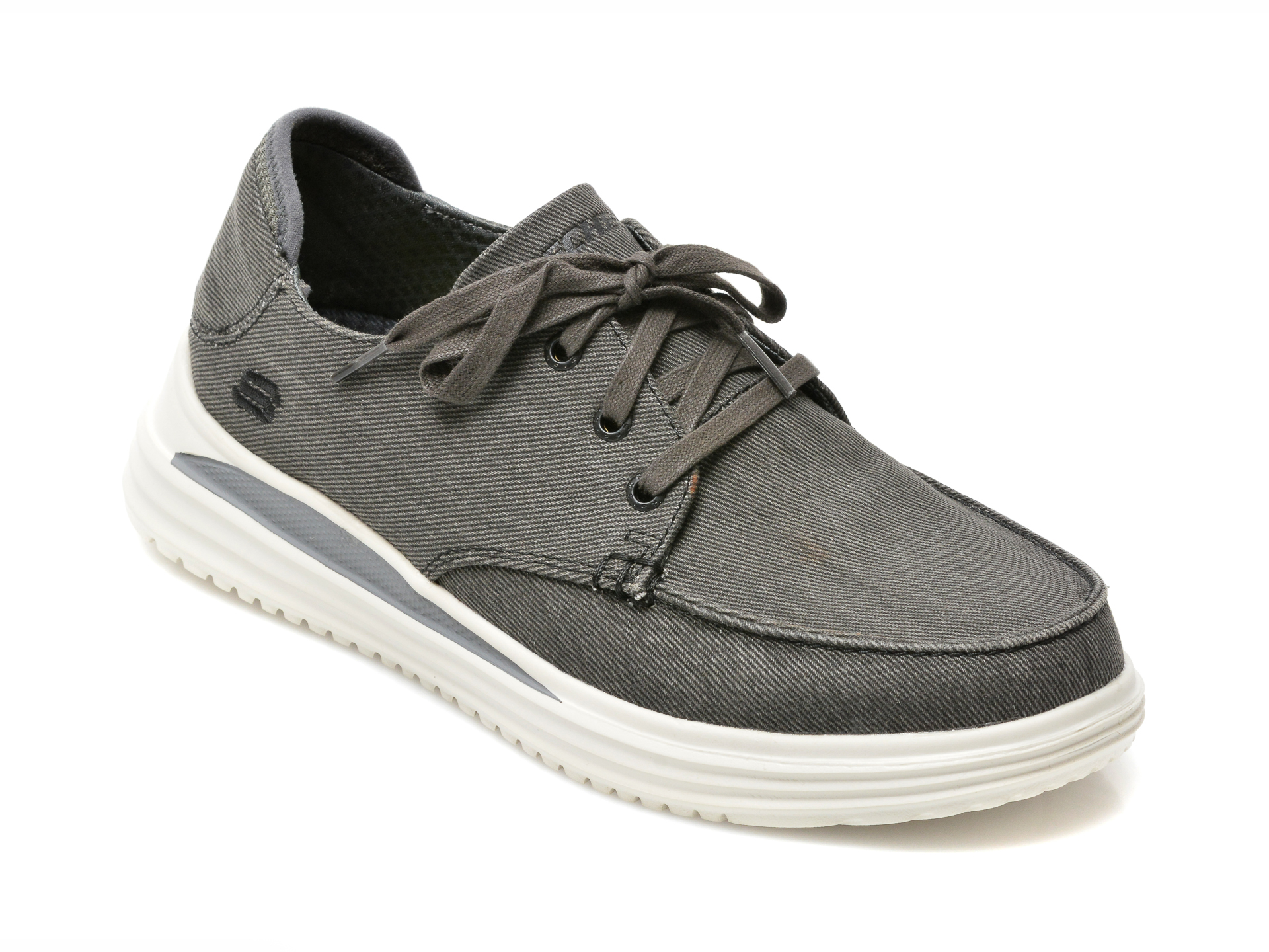 Pantofi sport SKECHERS negri, PROVEN, din material textil Skechers