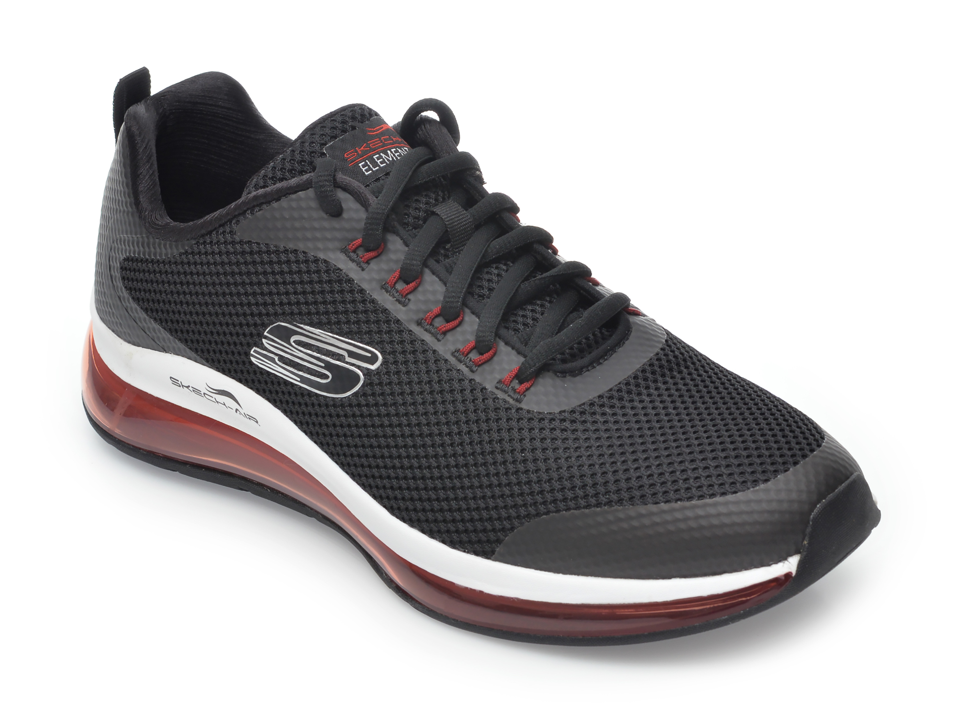 Pantofi sport SKECHERS negri, Skech-Air Element 2.0 Lomarc, din material textil