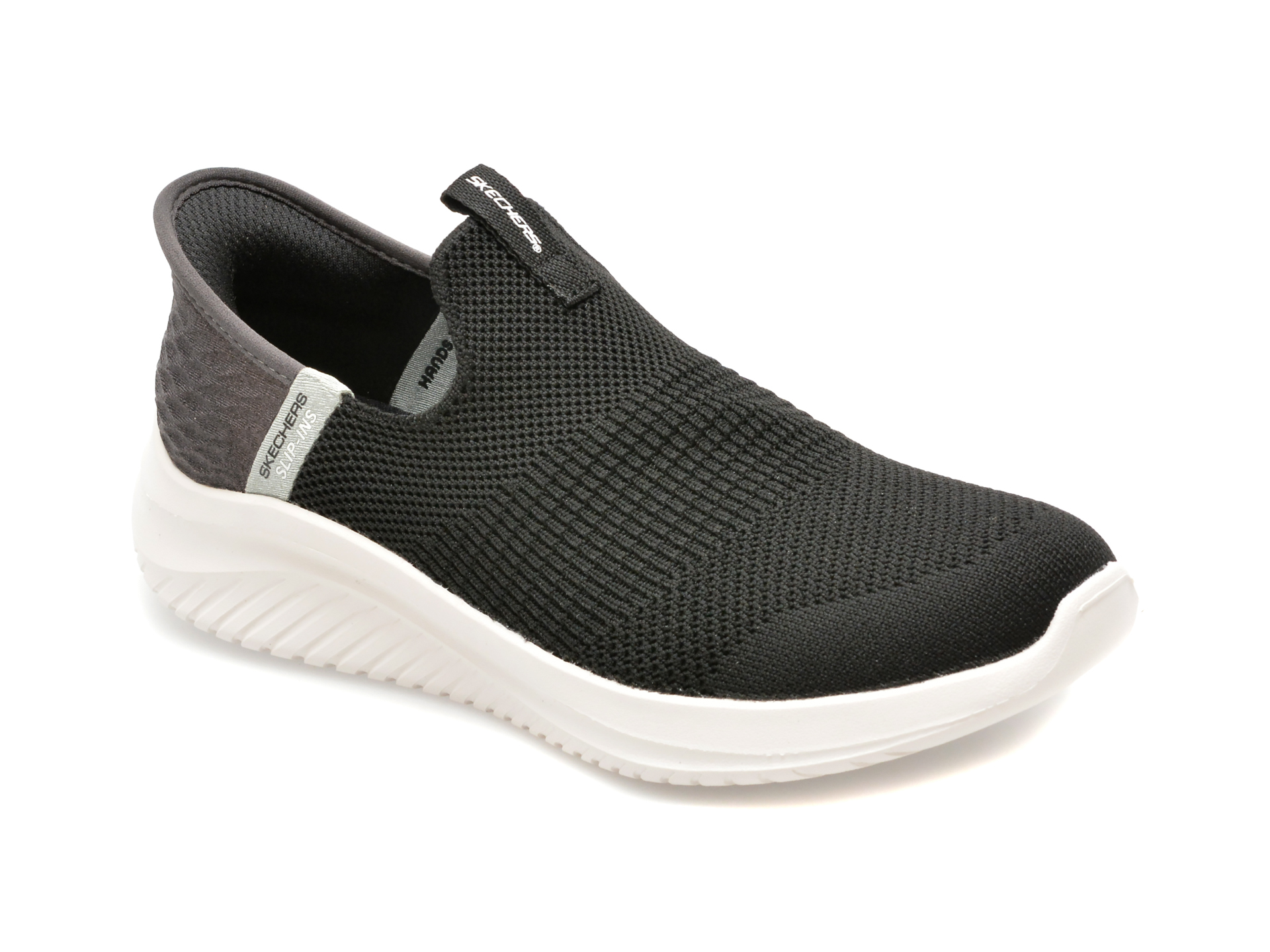 Pantofi sport SKECHERS negri, ULTRA FLEX 3.0, din material textil