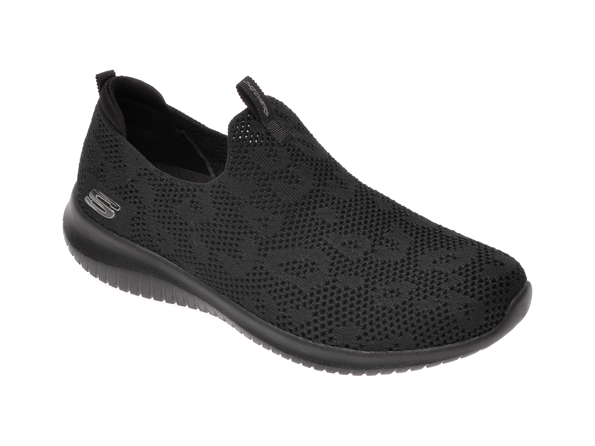 Pantofi sport SKECHERS negri, Ultra Flex, din material textil