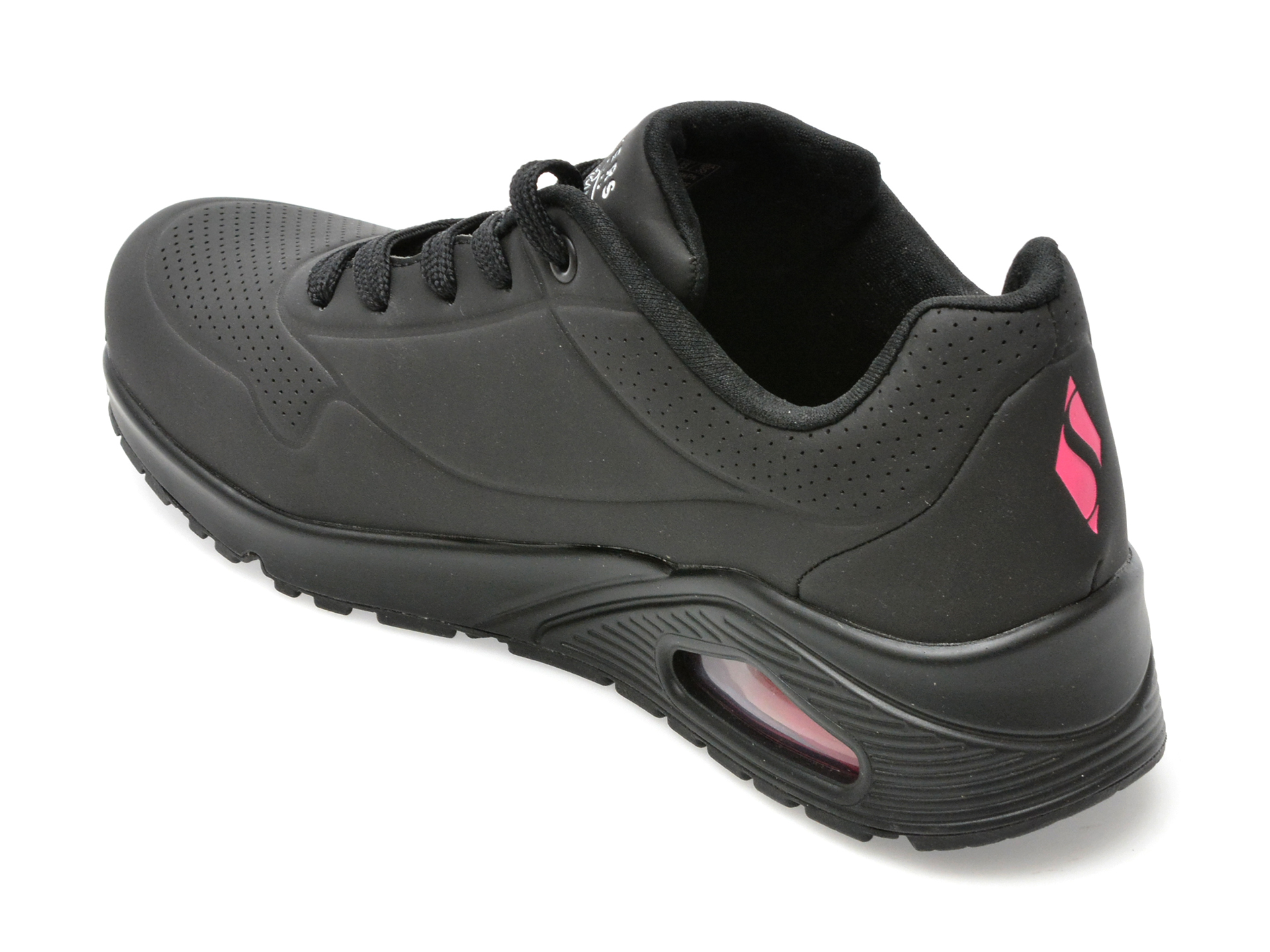 Poze Pantofi sport SKECHERS negri, UNO, din piele ecologica tezyo.ro
