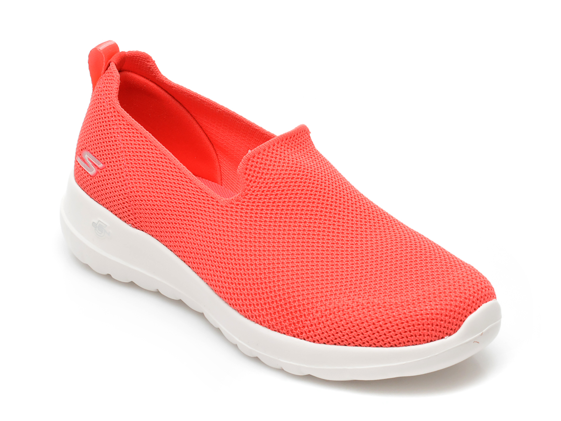 Pantofi sport SKECHERS portocalii, GO WALK JOY, din material textil