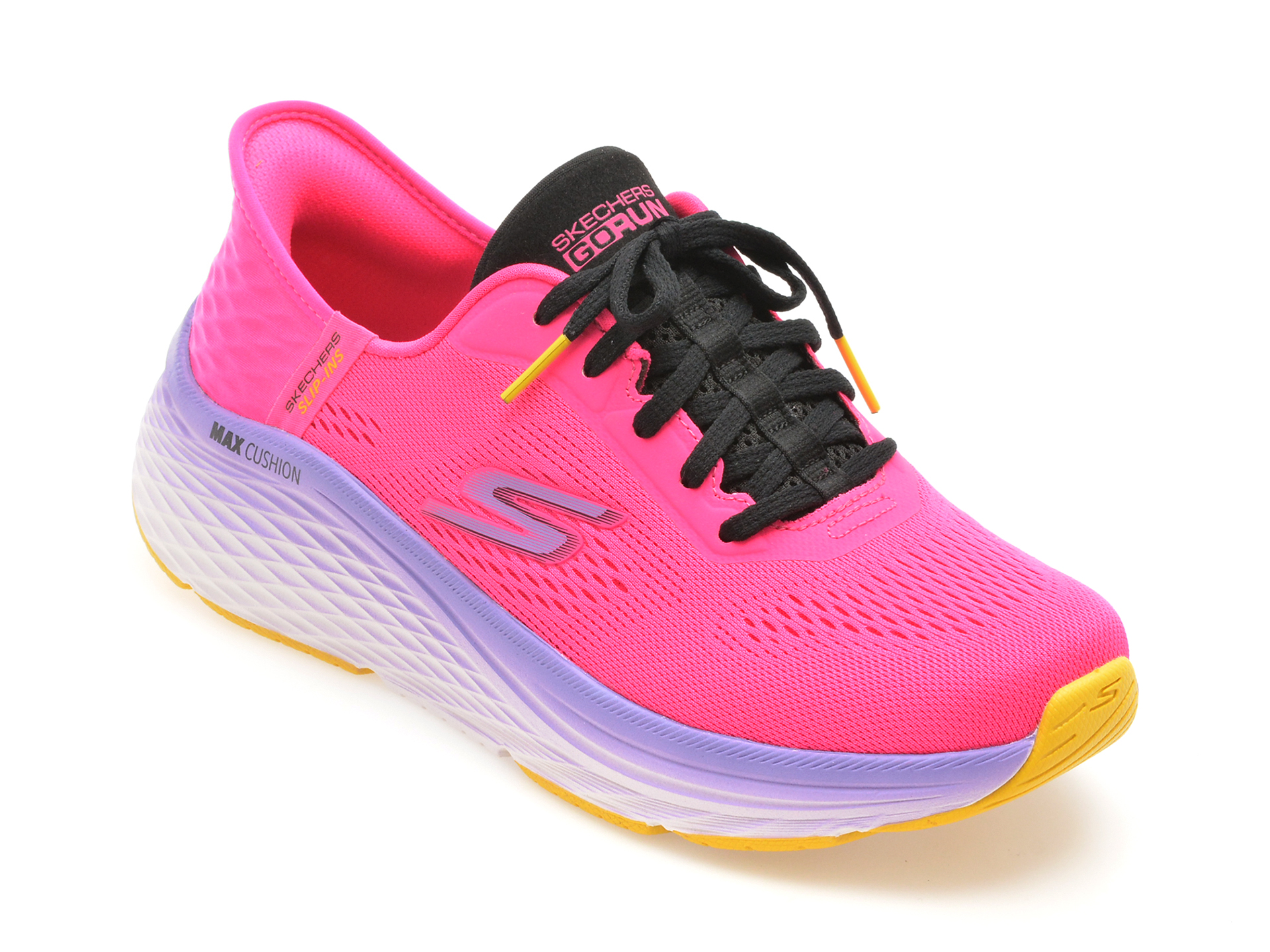 Pantofi sport SKECHERS roz, 129626, din material textil