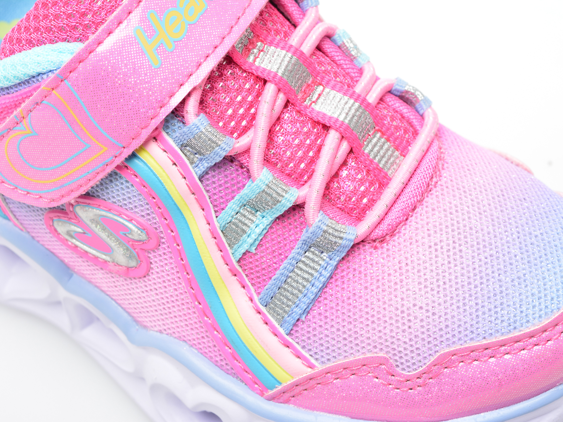 Poze Pantofi sport SKECHERS roz, 302308N, din material textil si piele ecologica Tezyo