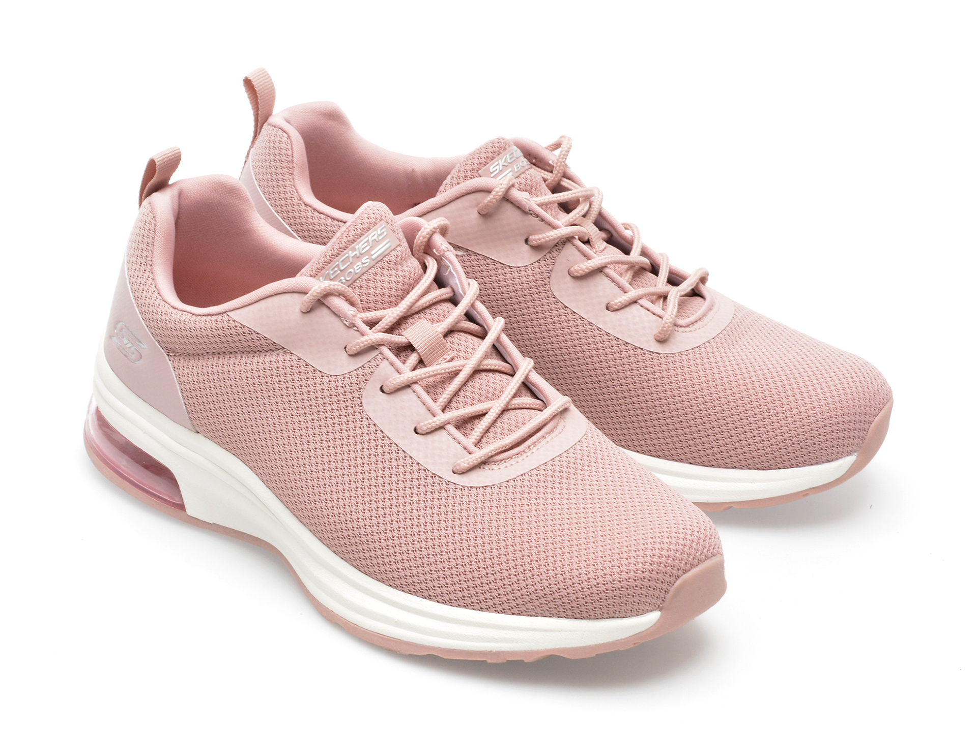 Poze Pantofi sport SKECHERS roz, BOBS PULSE AIR, din material textil tezyo.ro