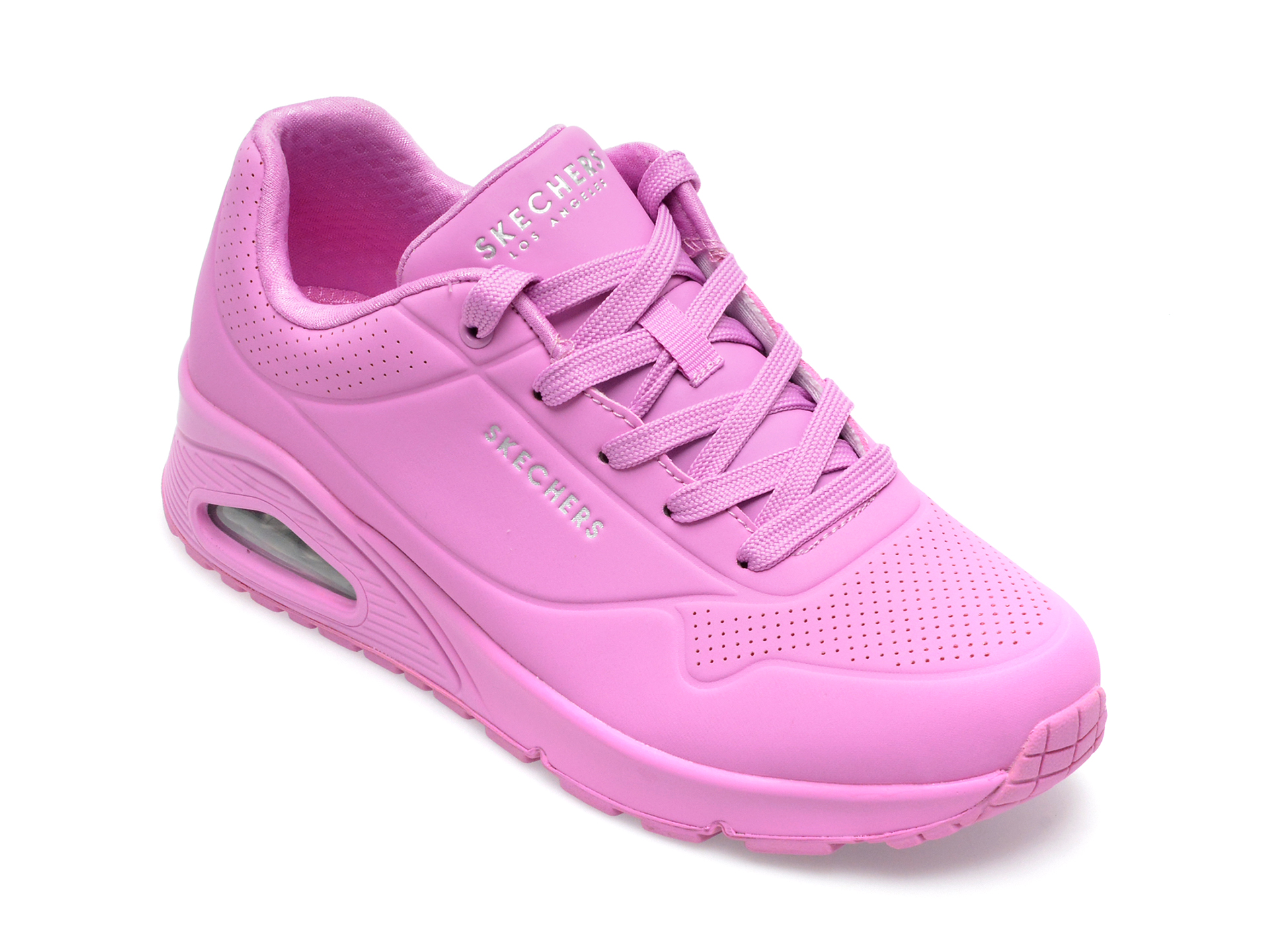 Pantofi sport SKECHERS roz, UNO, din piele ecologica femei 2023-09-21