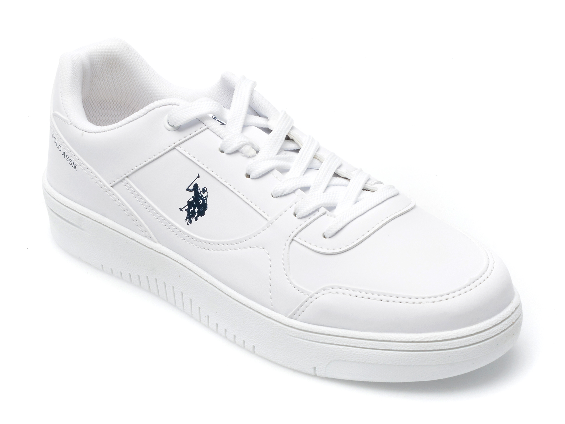 merchant ball Align Pantofi sport US POLO ASSN albi, LEE2PE, din piele | TEZYO.ro