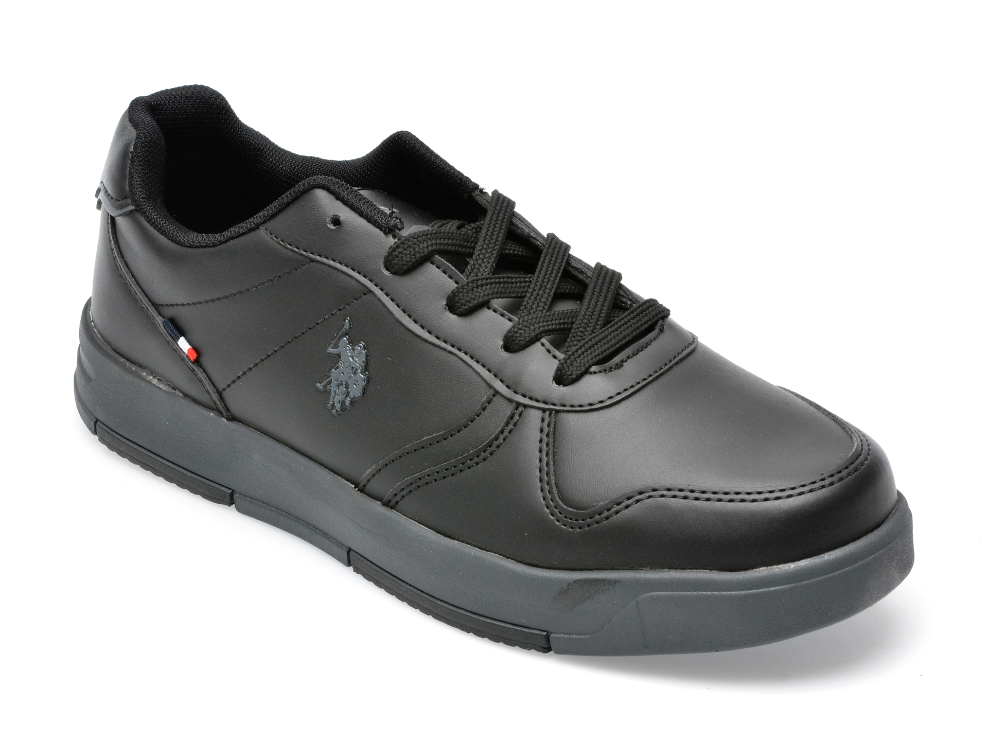 Pantofi sport US POLO ASSN negri, ANDR2PR, din piele ecologica tezyo.ro