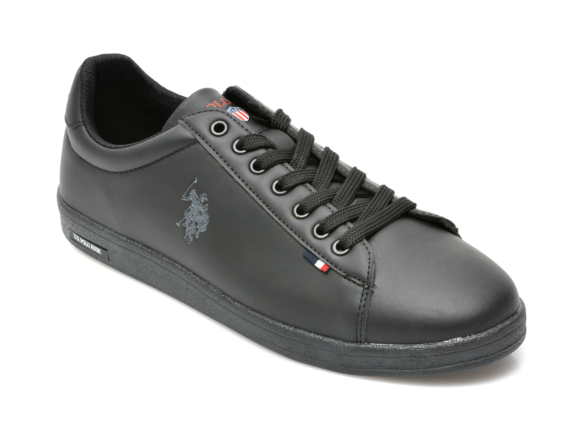 Pantofi sport US POLO ASSN negri, FRANCO, din piele ecologica tezyo.ro