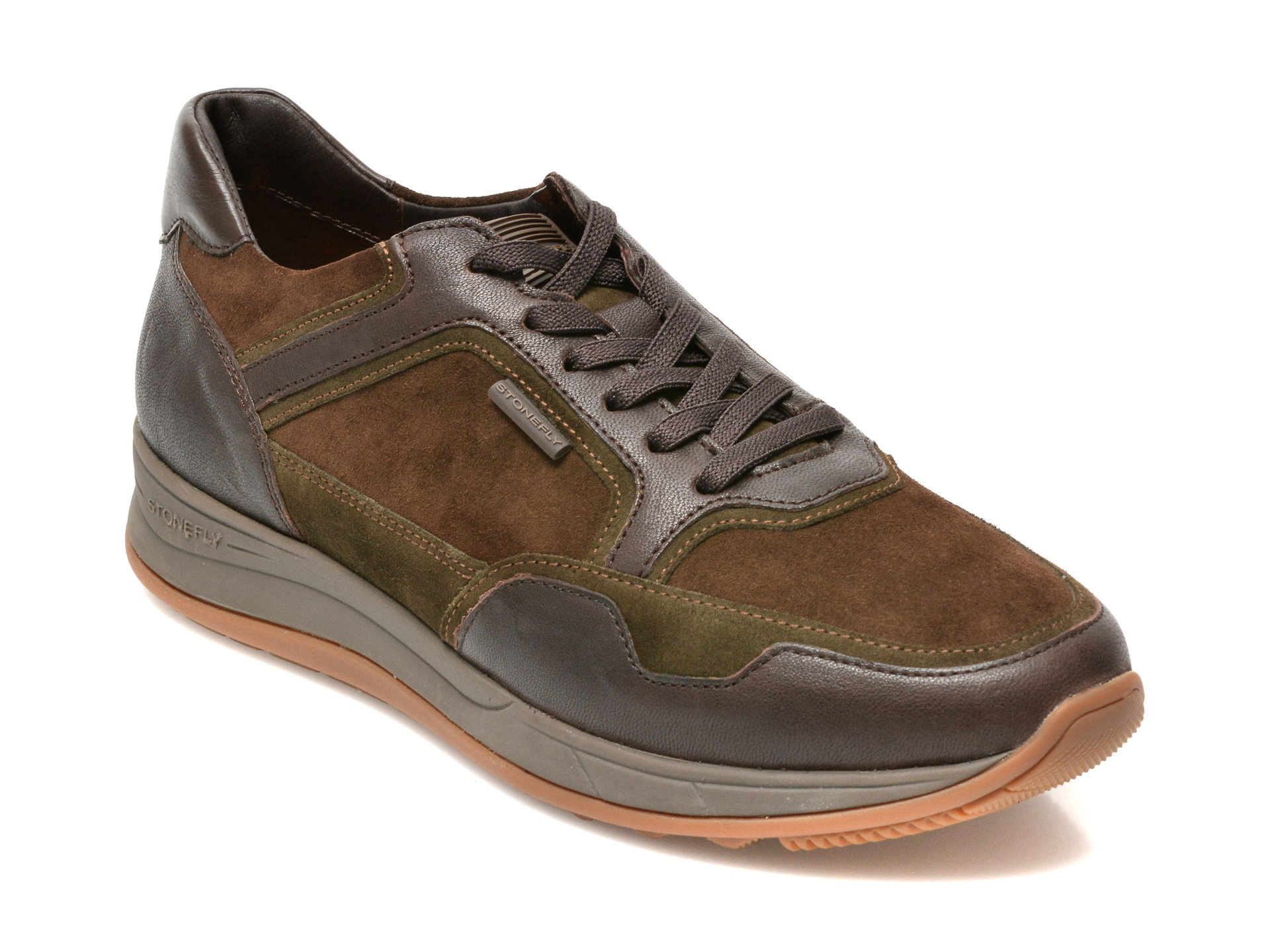 Pantofi STONEFLY maro, EDWARD6, din piele naturala Stonefly imagine reduceri