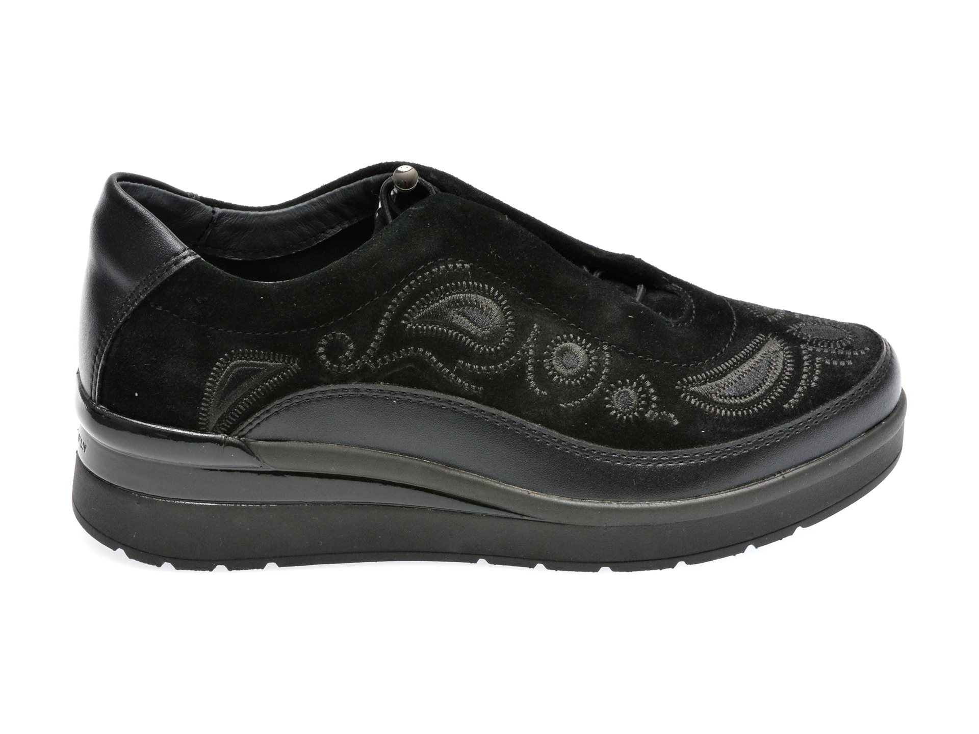 Pantofi STONEFLY negri, CREAM21, din piele naturala