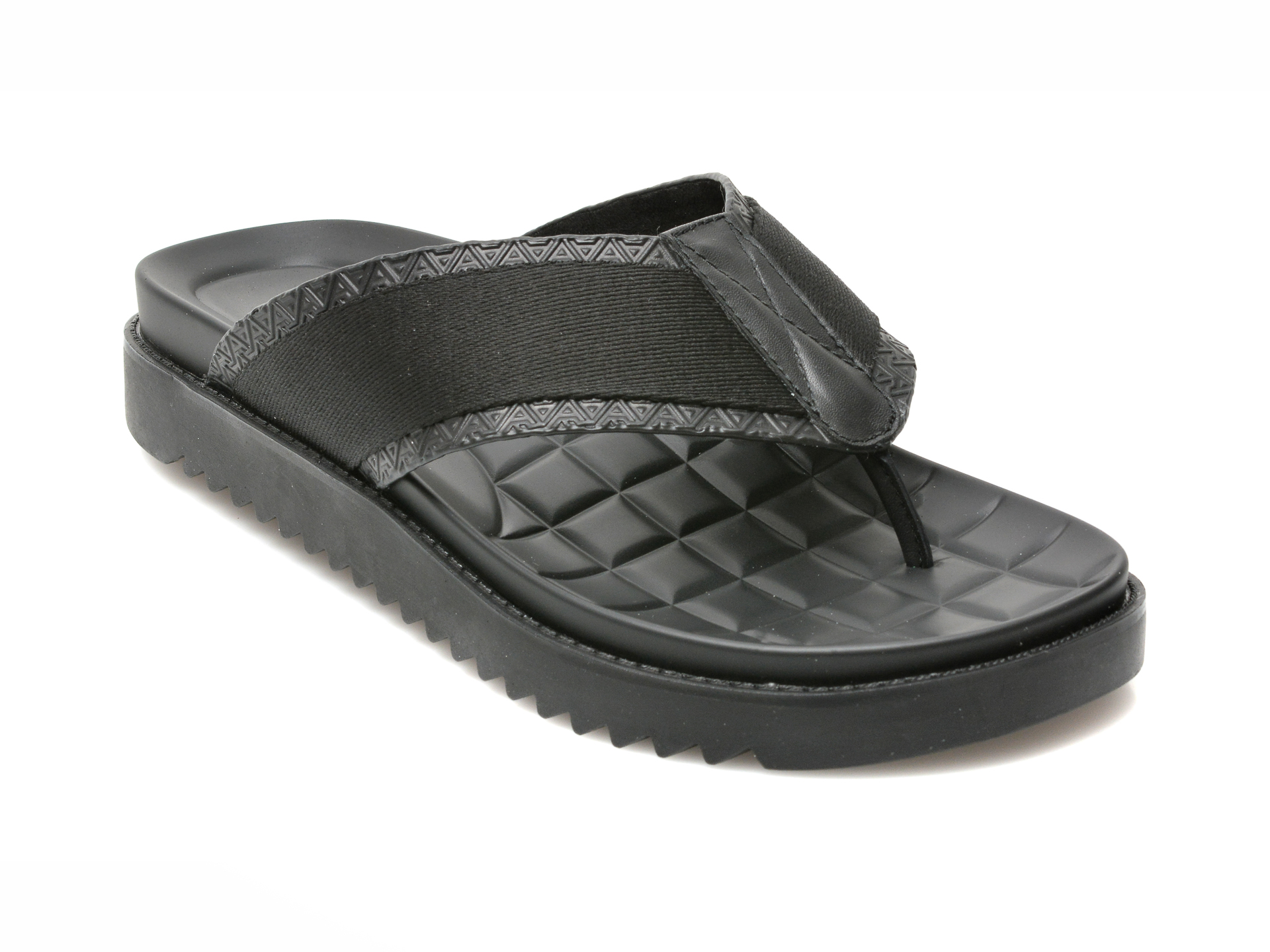 Papuci ALDO negri, RONDO001, din material textil