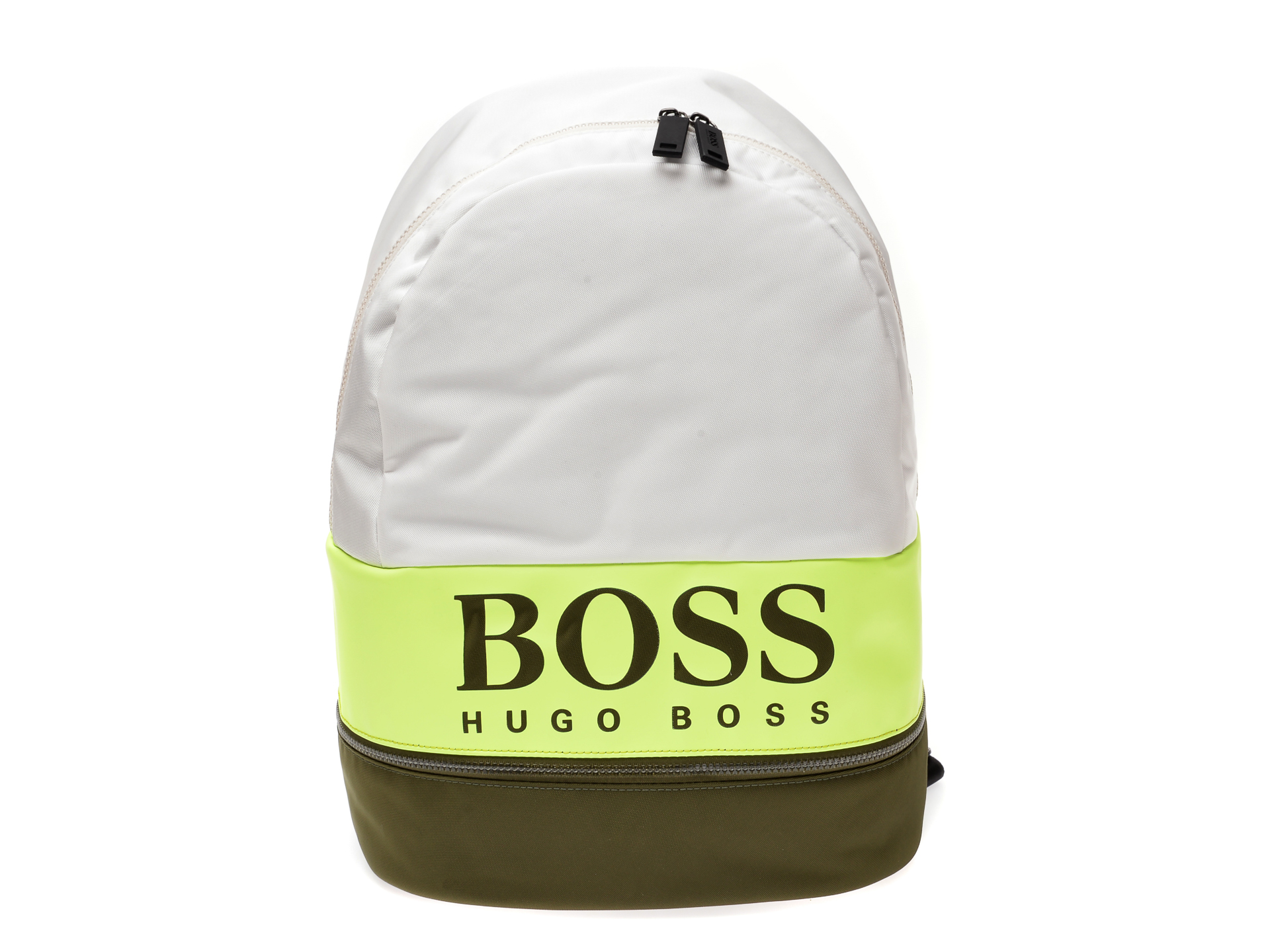Rucsac HUGO BOSS alb, 8648, din material textil
