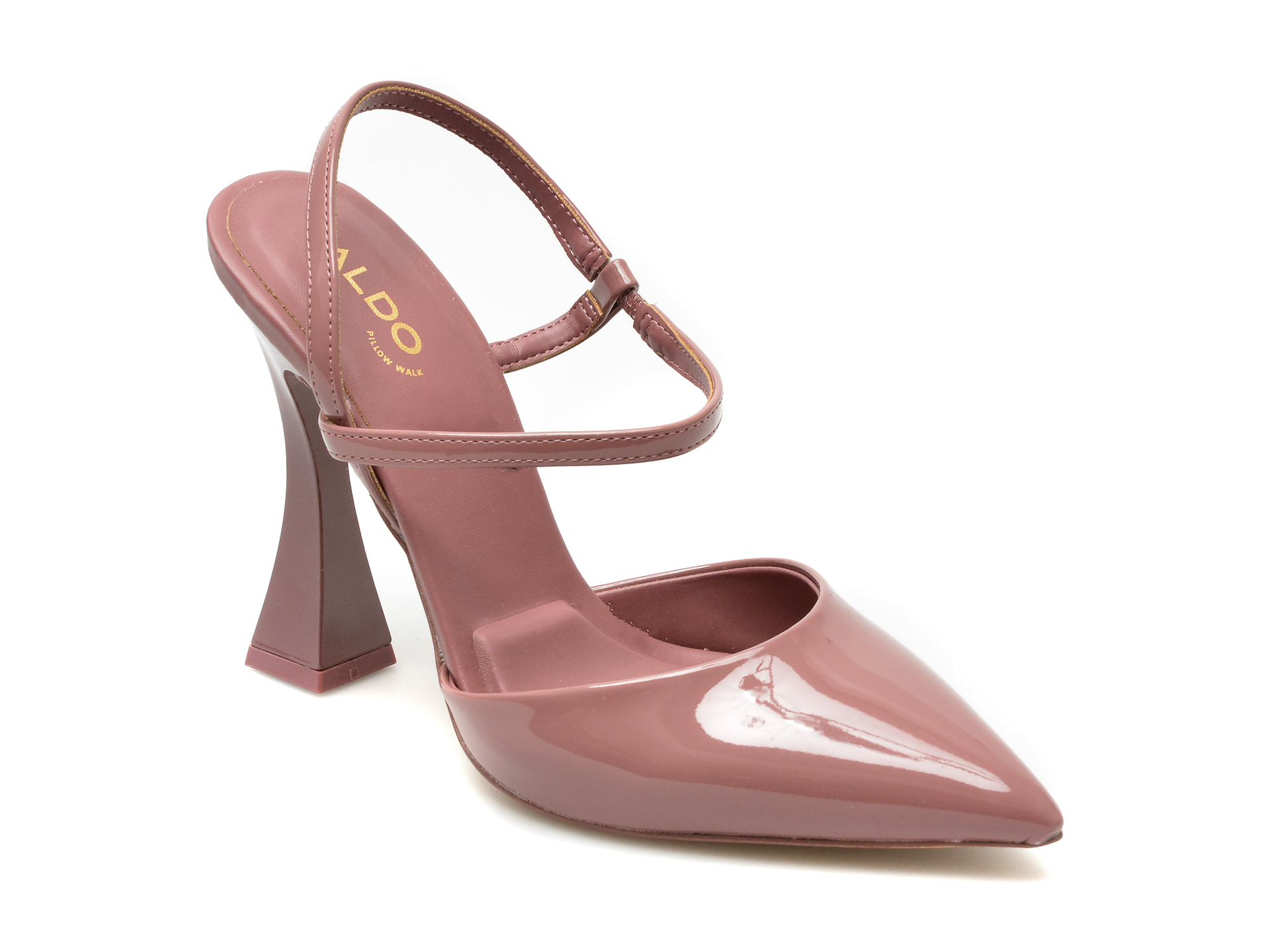 Saboti ALDO roz, ZAHA660, din piele ecologica /femei/pantofi imagine noua