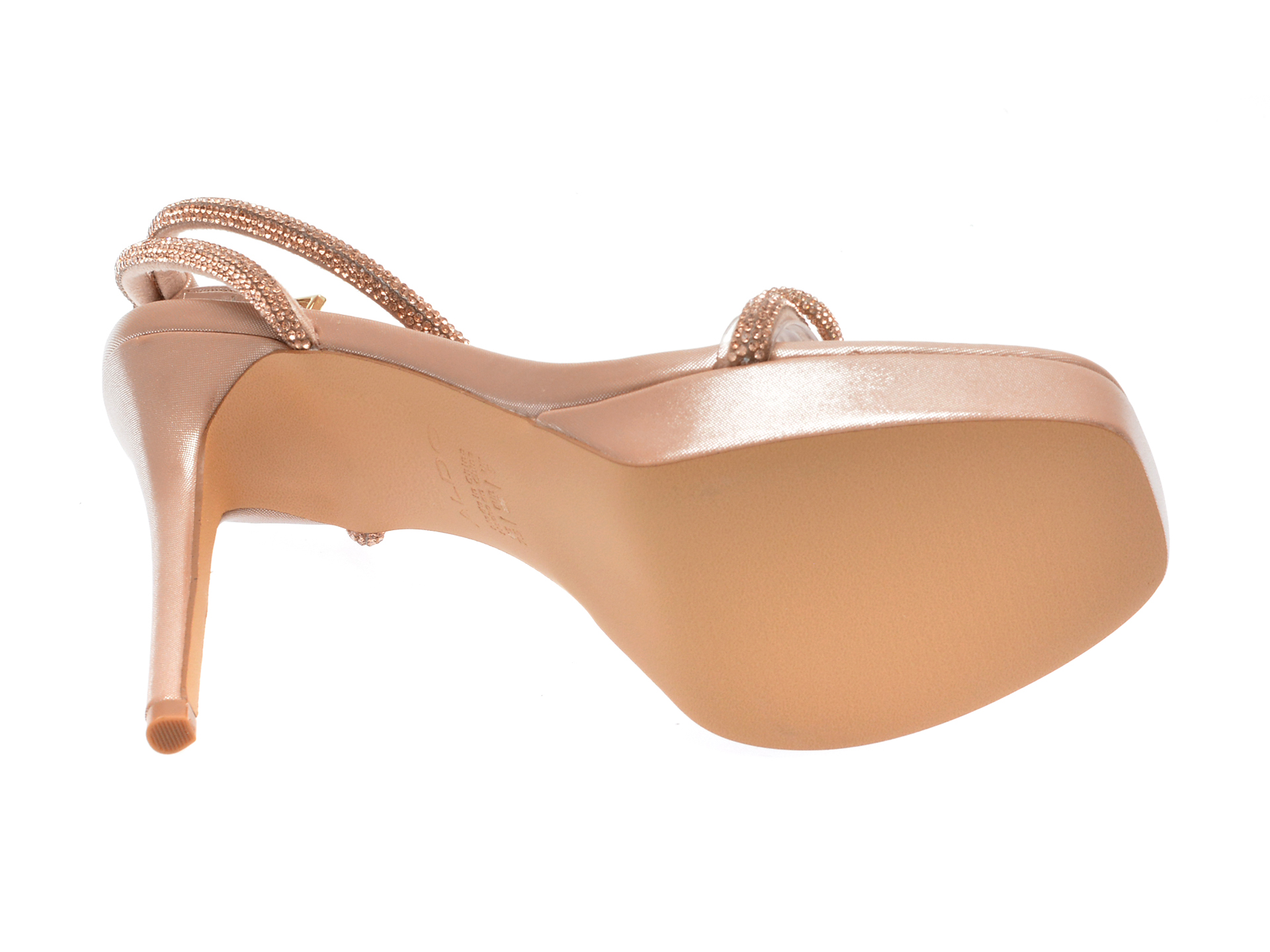 Sandale ALDO maro, DOMENICA230, din material textil /femei/sandale imagine noua