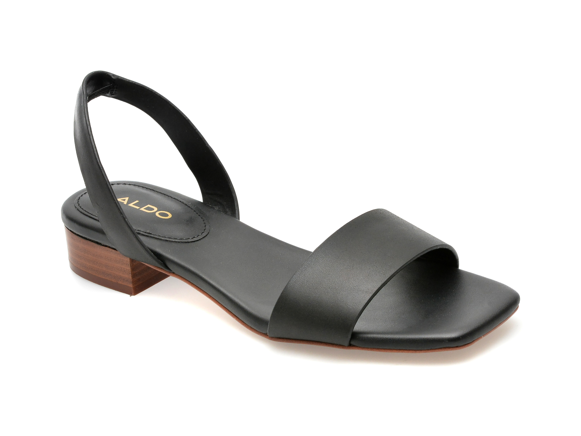 Sandale ALDO negre, DORENNA001, din piele naturala femei 2023-09-23