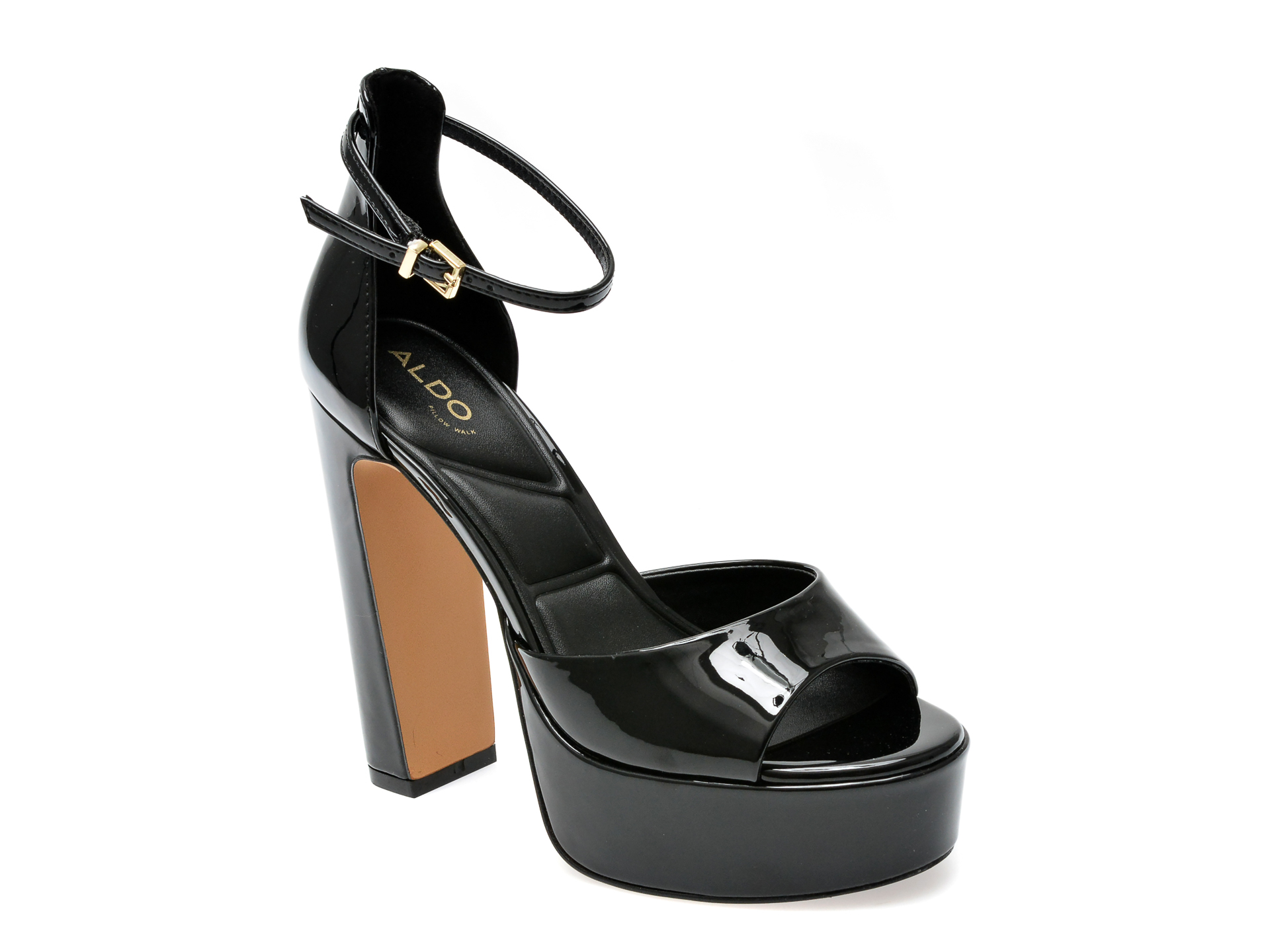 Sandale ALDO negre, NISSA001, din piele ecologica femei 2023-09-23