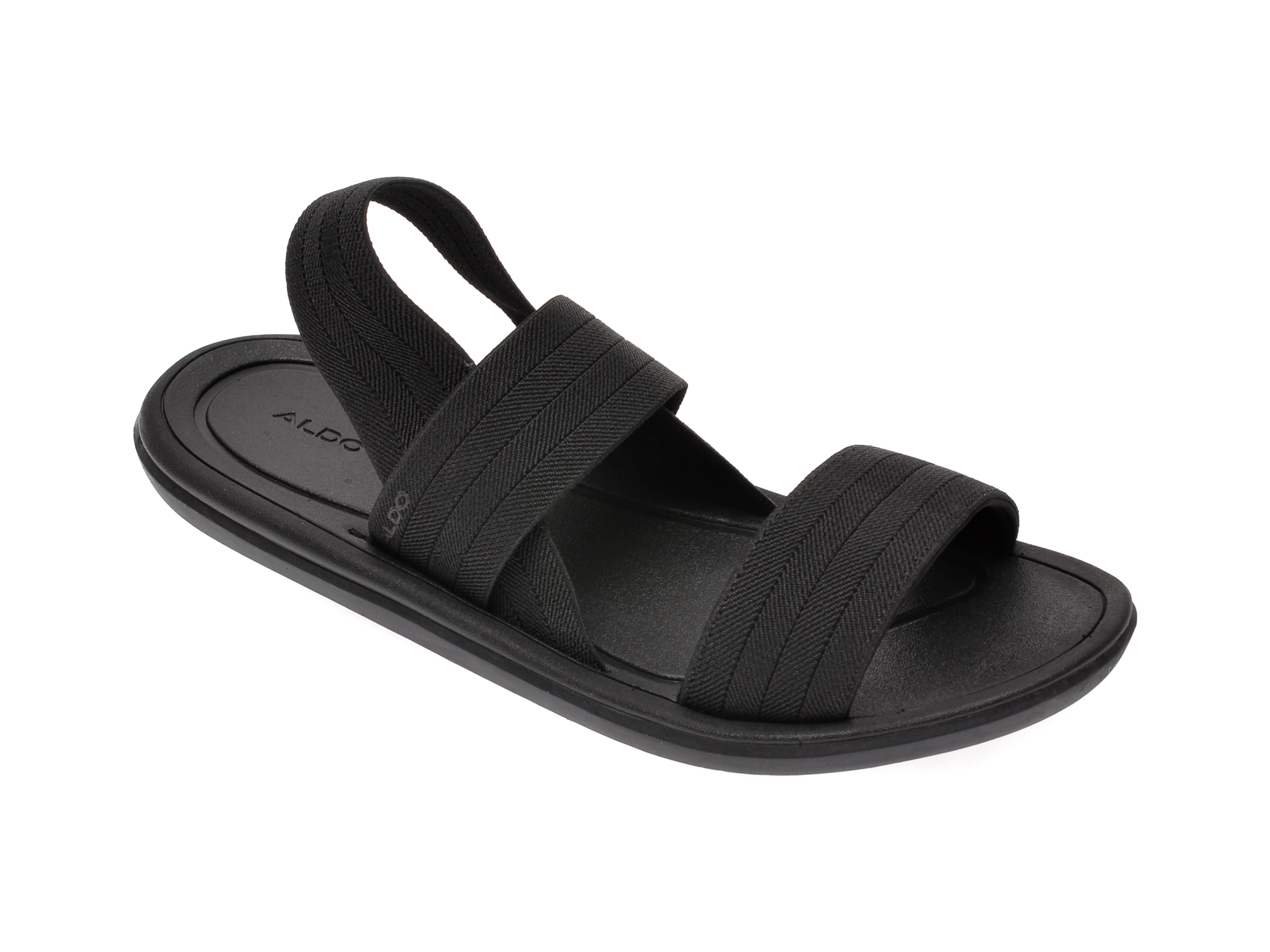 Sandale ALDO negre, Ralinna007, din material textil
