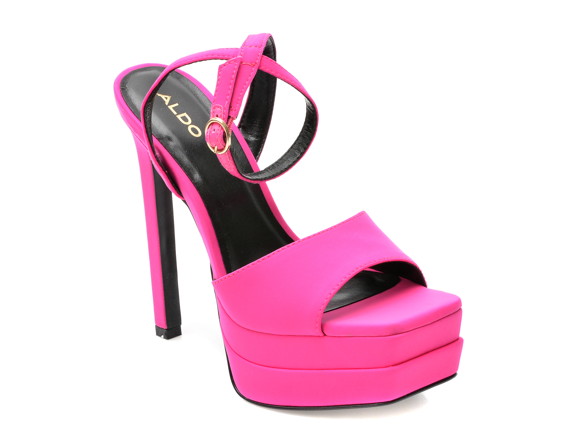 Sandale ALDO roz, KORESEAN670, din material textil /femei/sandale imagine noua