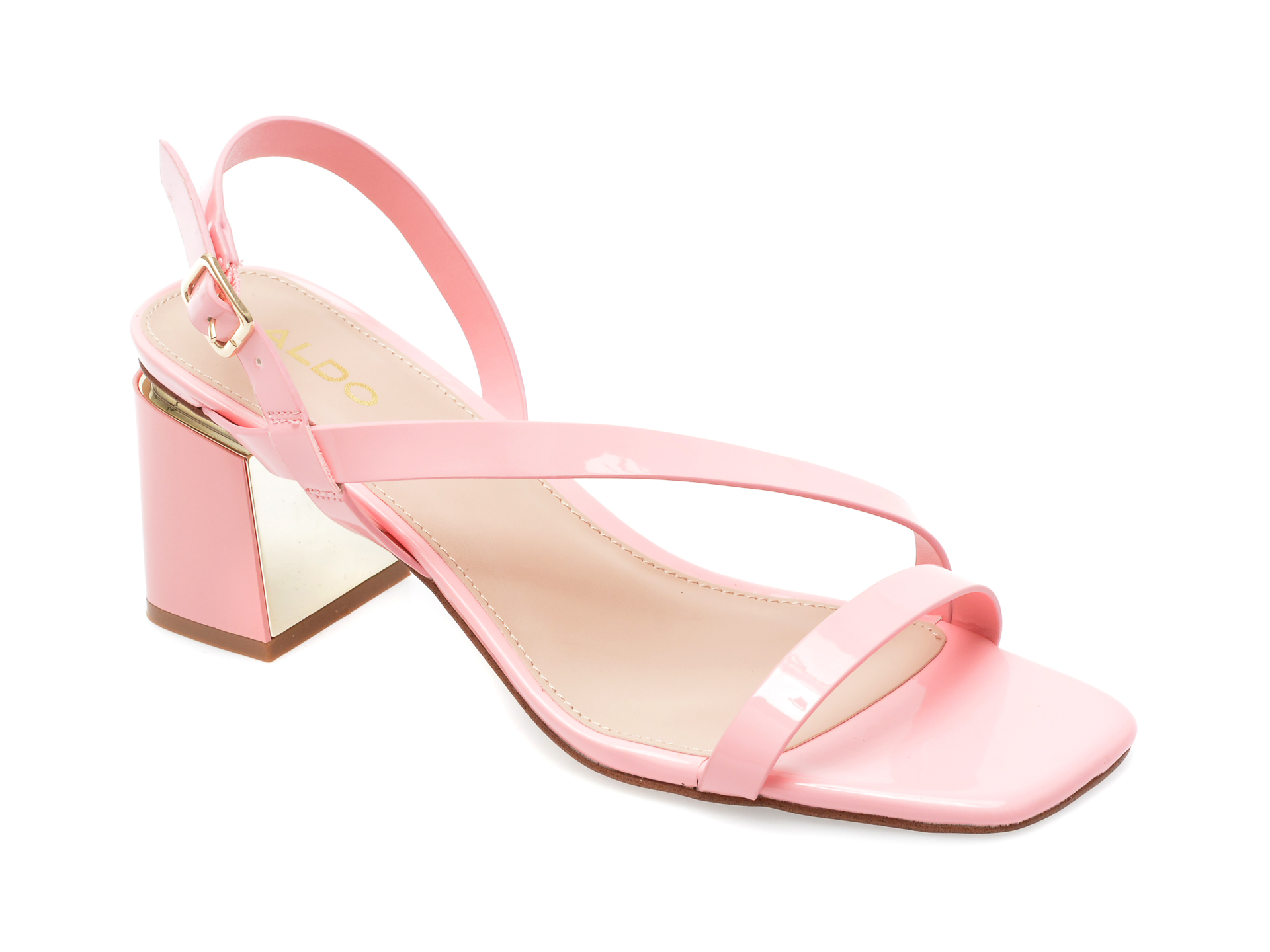 Sandale ALDO roz, SHENNA690, din piele ecologica