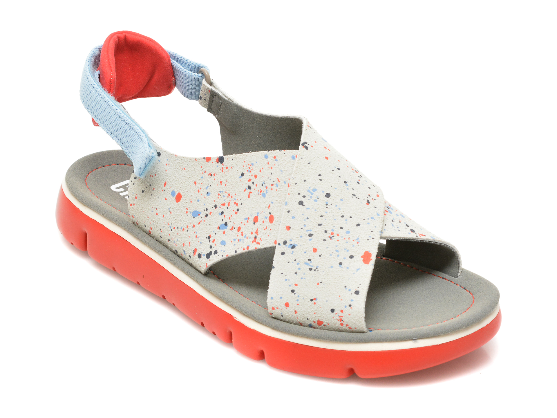 Sandale CAMPER gri, K200157, din piele naturala Camper imagine noua