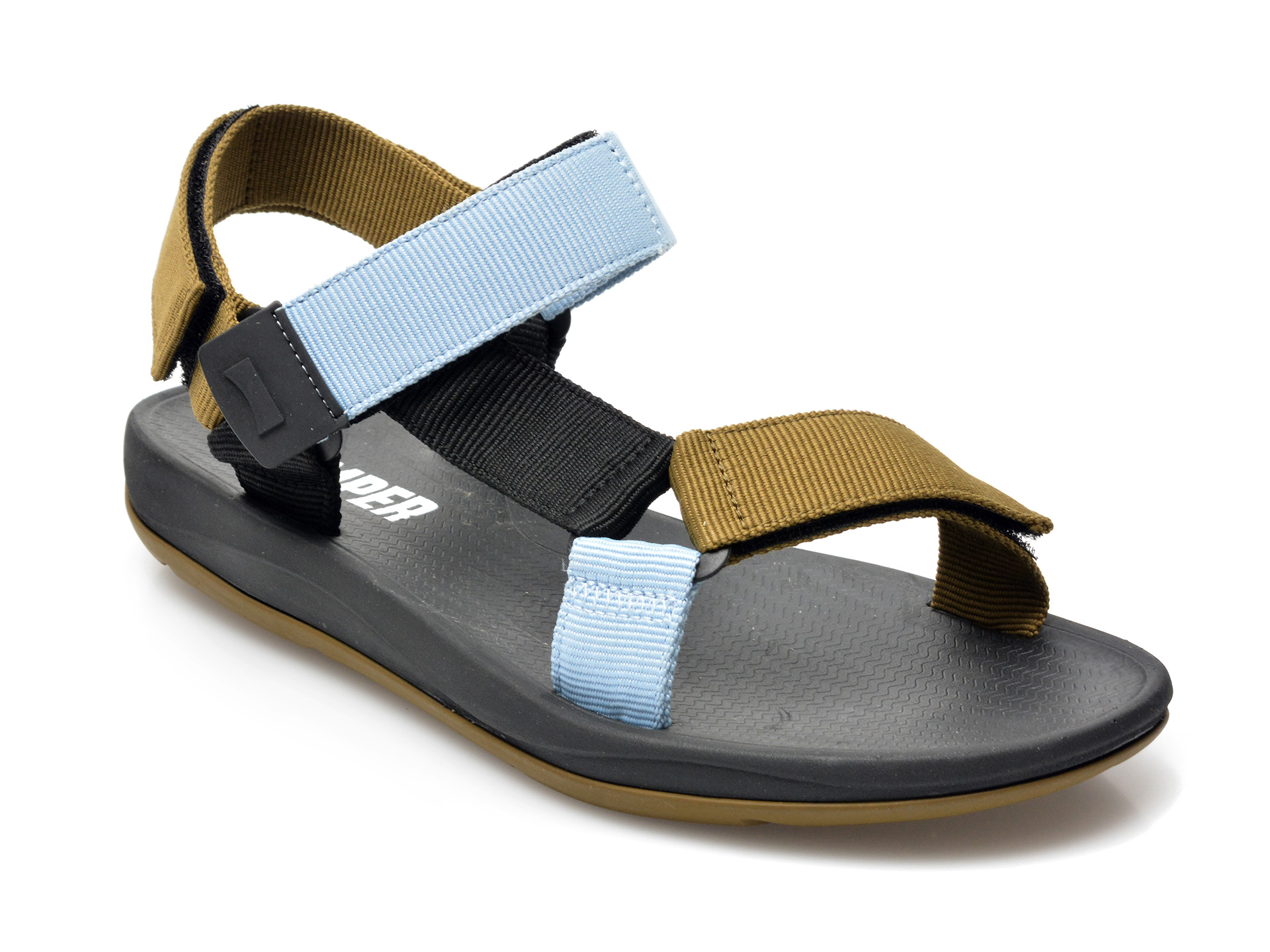 Sandale CAMPER kaki, K100539, din material textil 2023 ❤️ Pret Super tezyo.ro imagine noua 2022